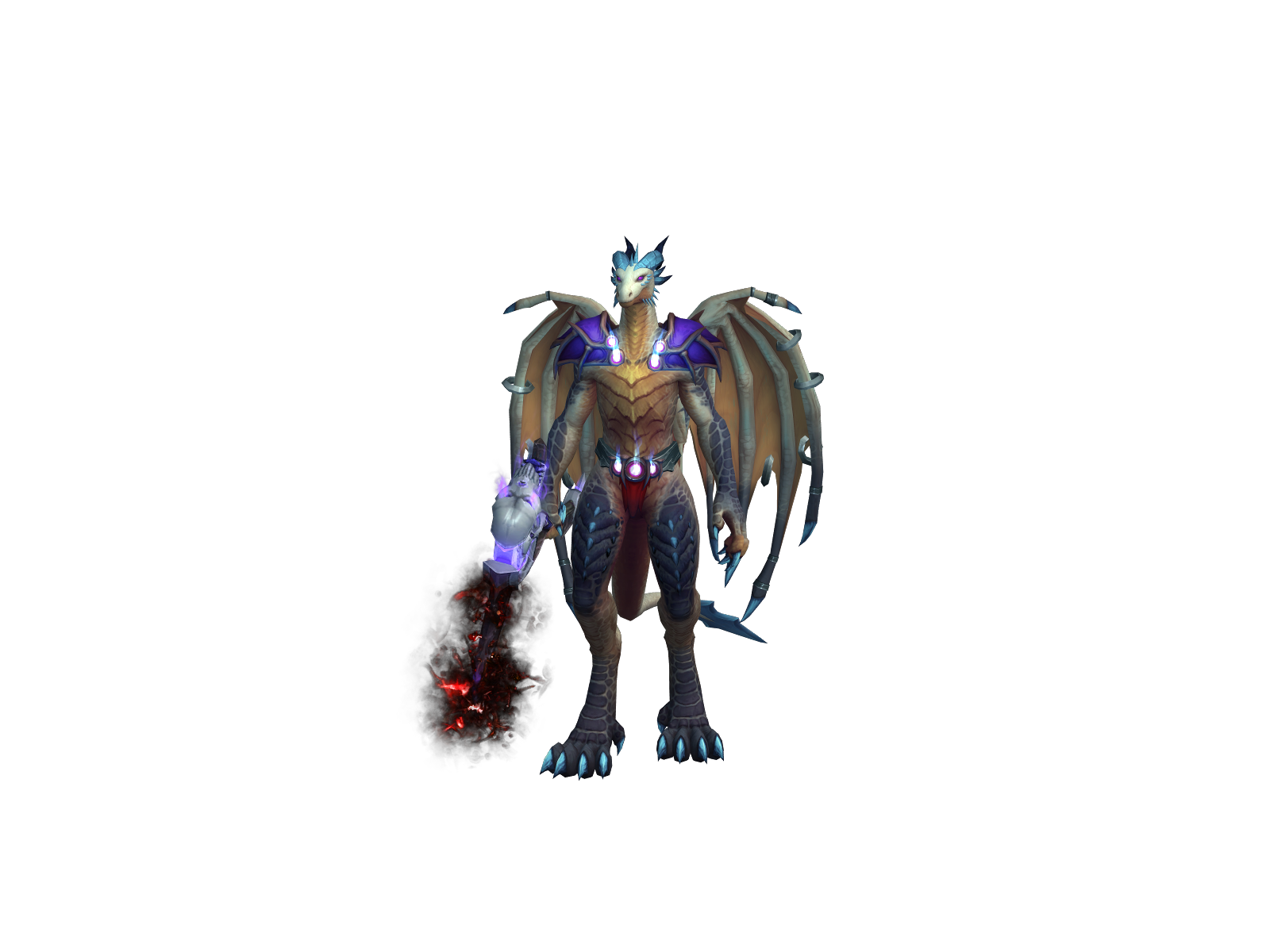 Octral 3D character render