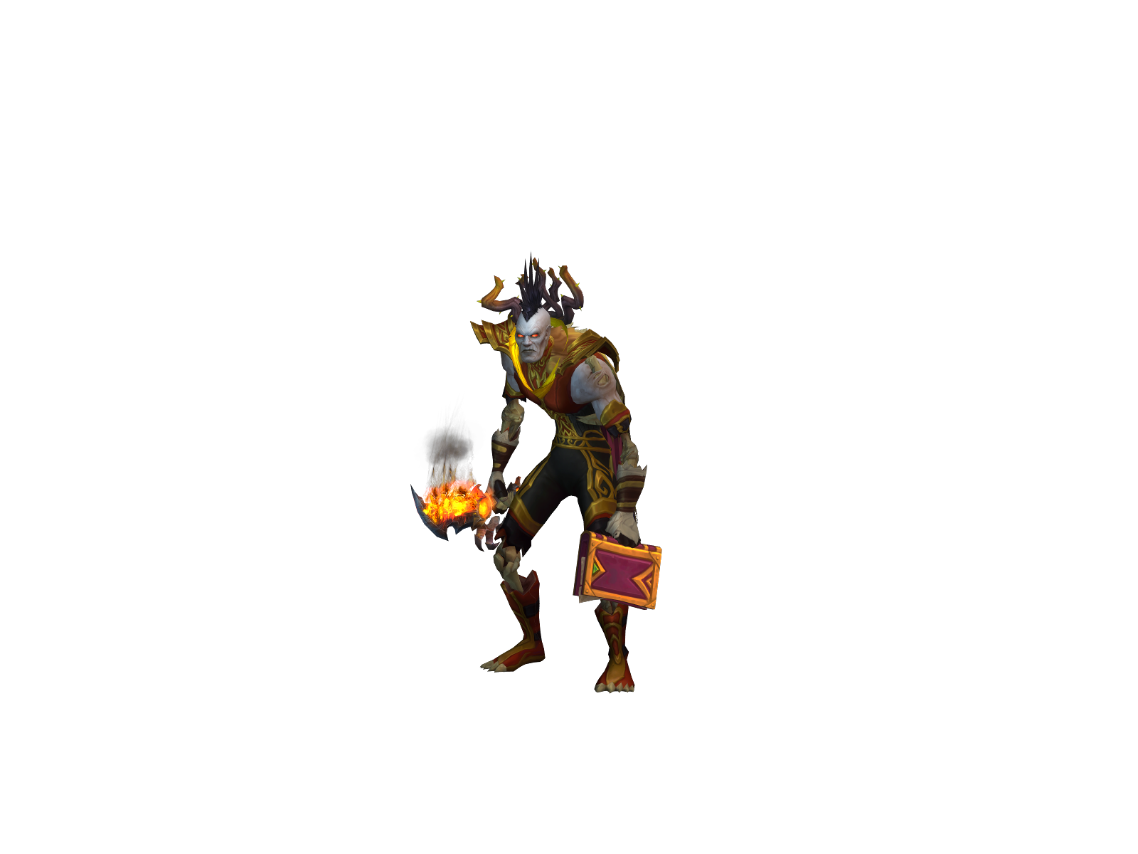 Makrock 3D character render