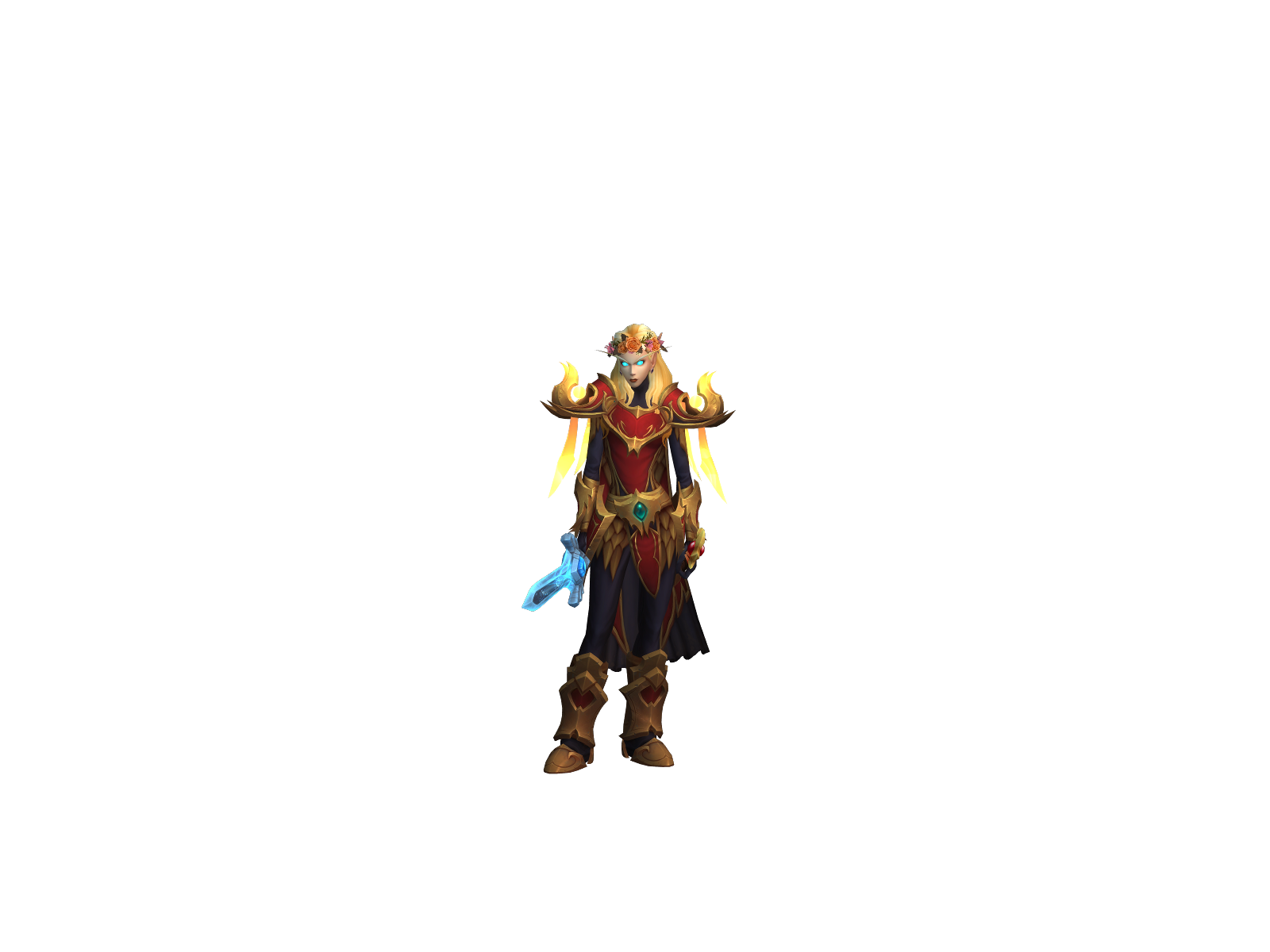 Ryne 3D character render