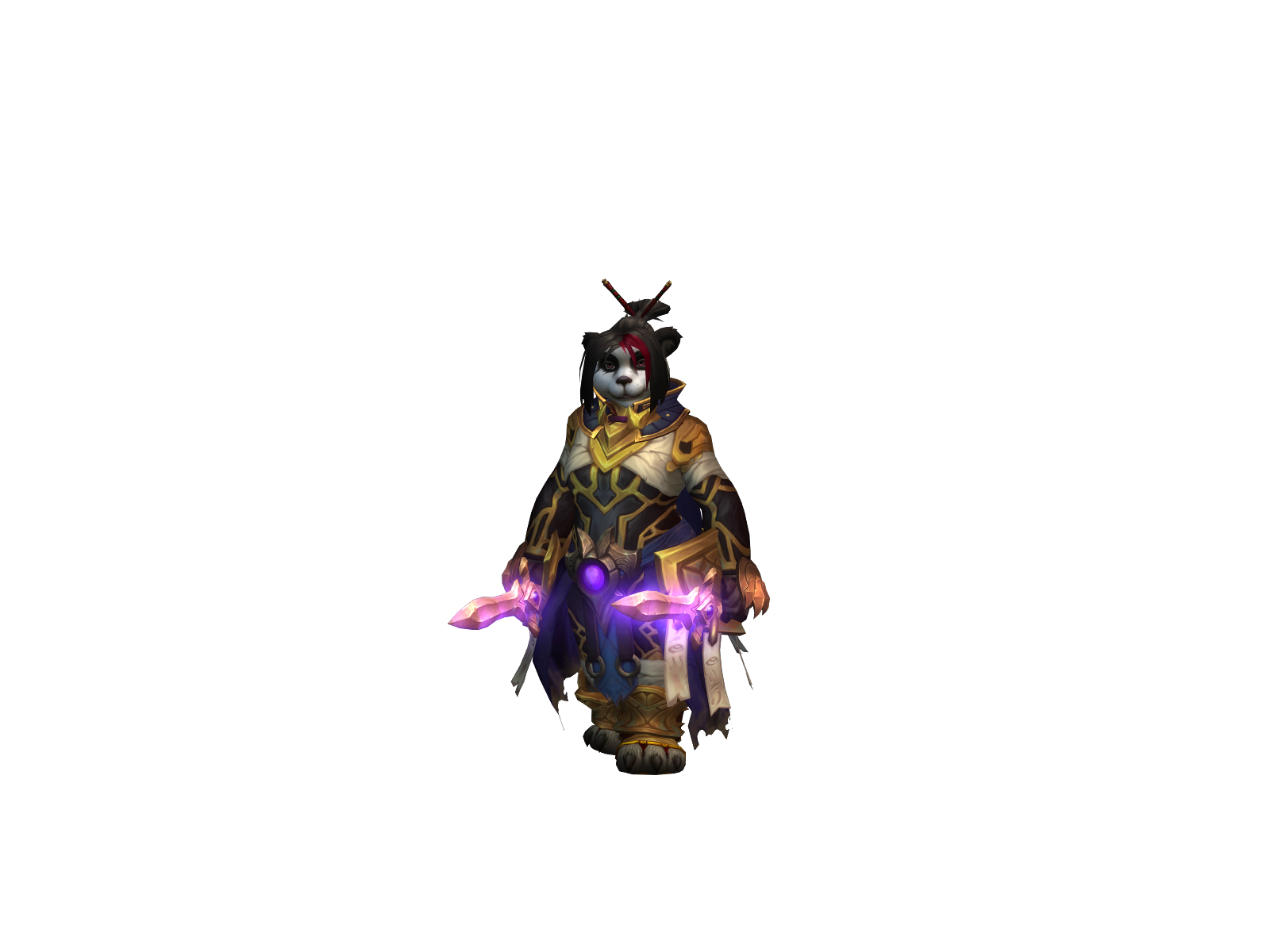 Hanuara 3D character render
