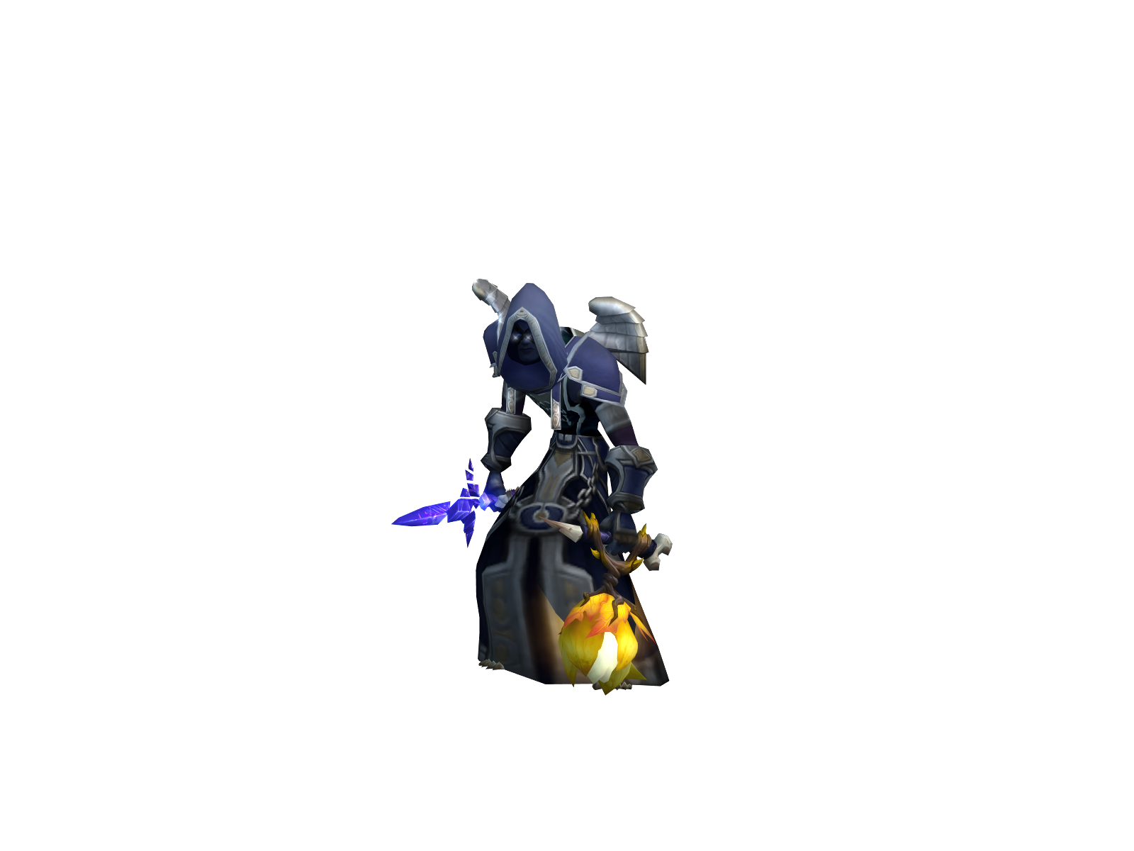 Darkk 3D character render