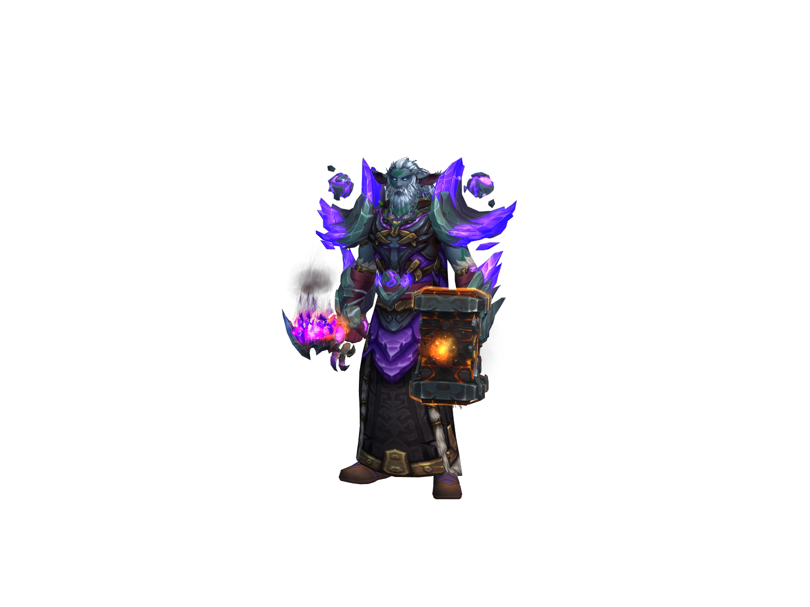 Mokelse 3D character render