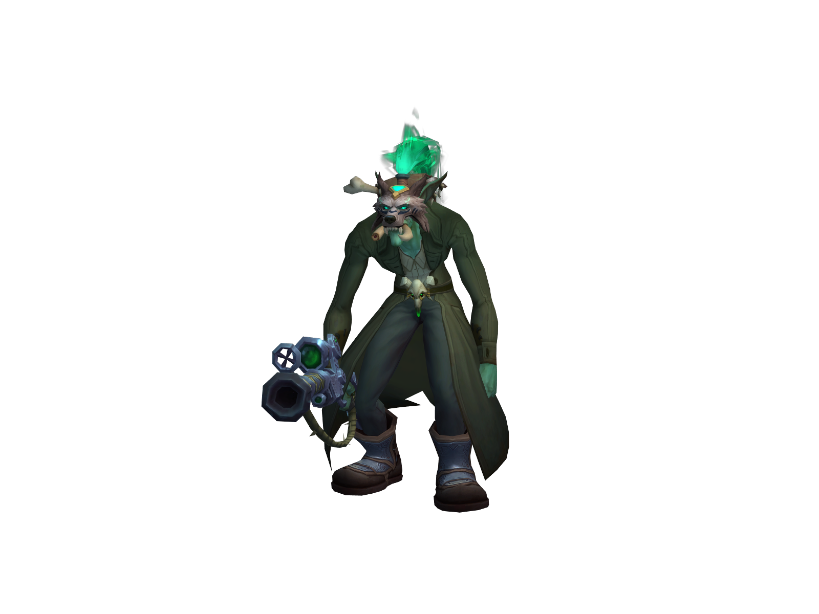 Eccentricity 3D character render