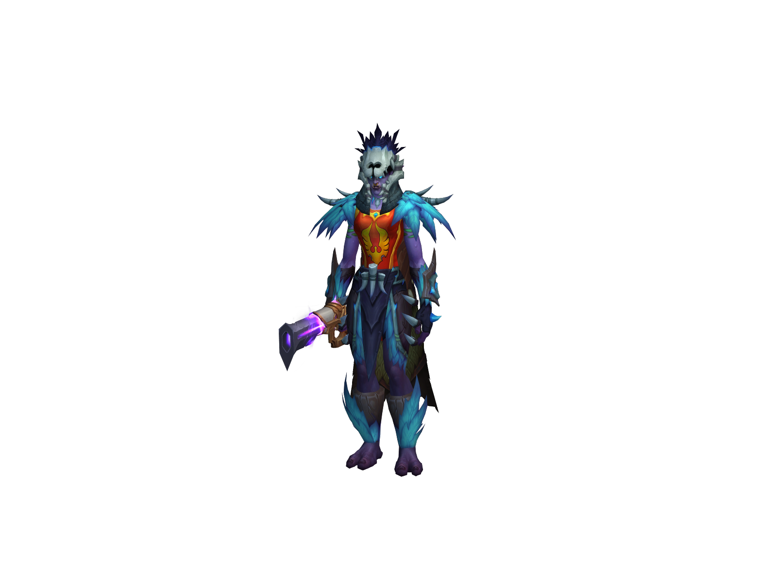 Sereni 3D character render