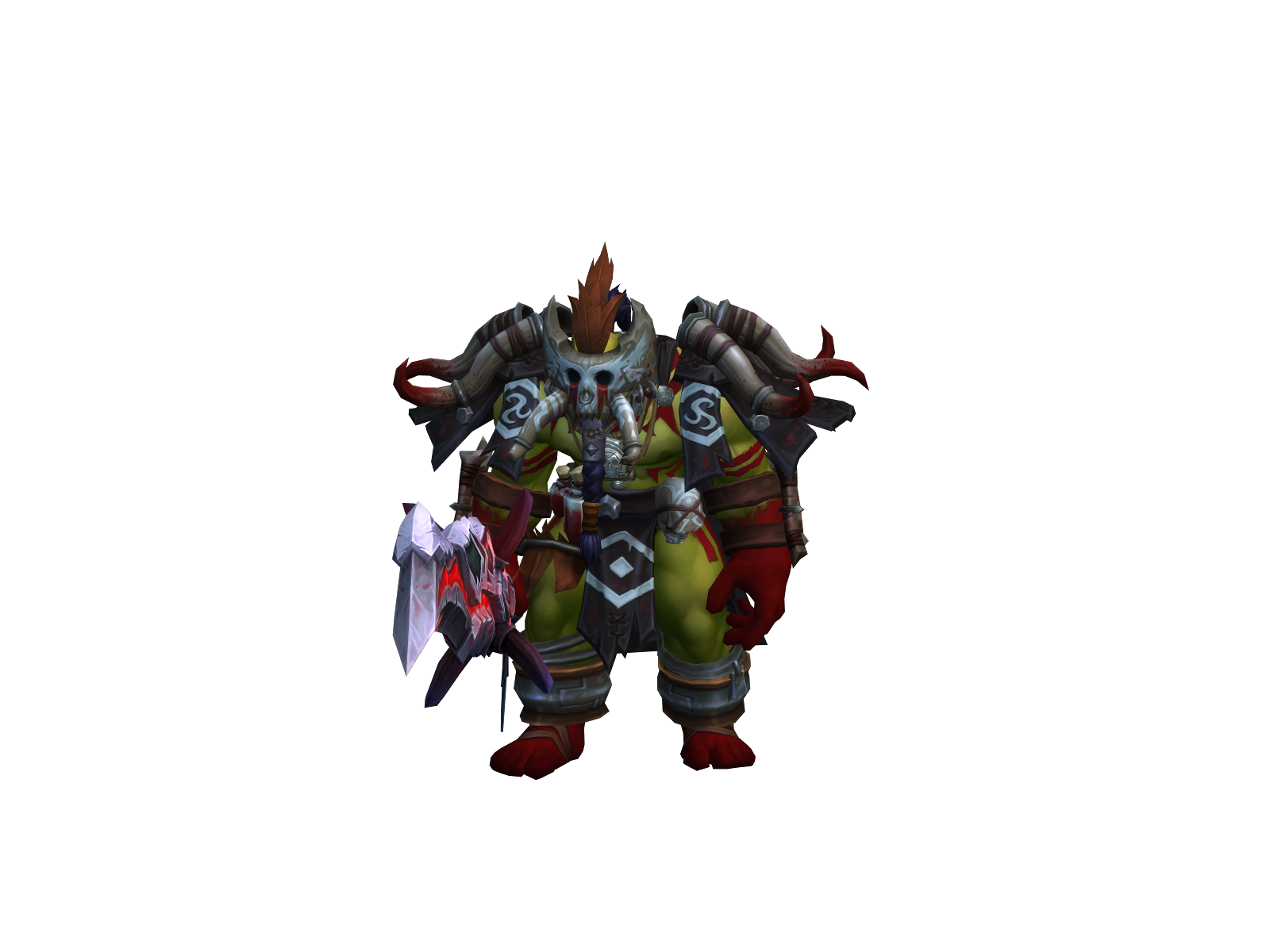 Scrimmer 3D character render