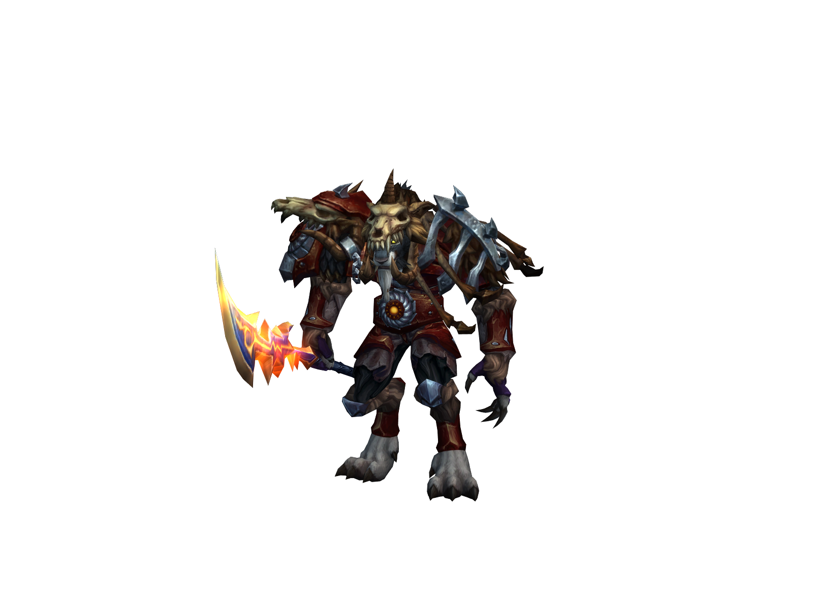 Fangytooth 3D character render