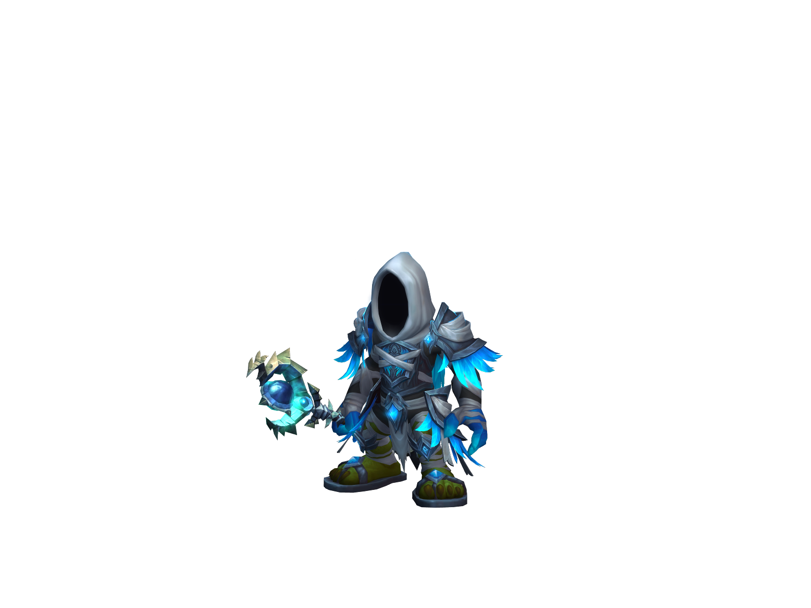 Yelps 3D character render