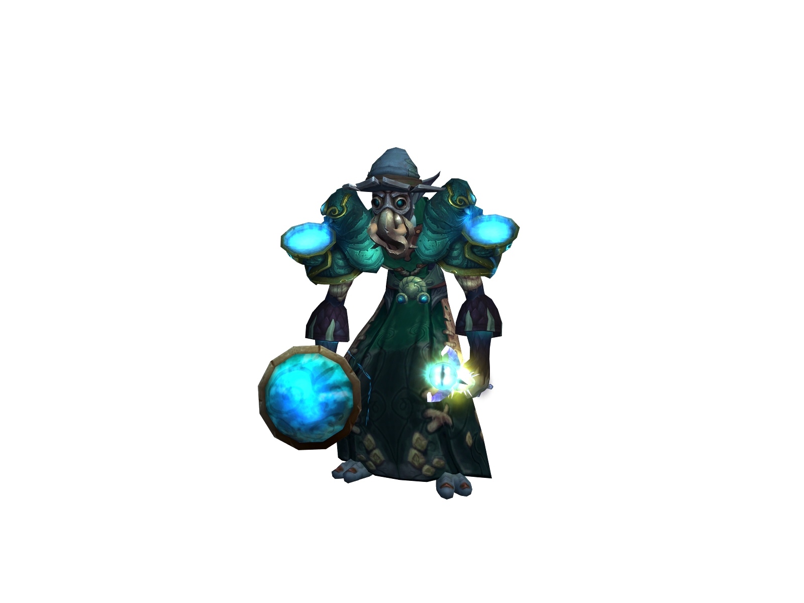 Cocamido 3D character render