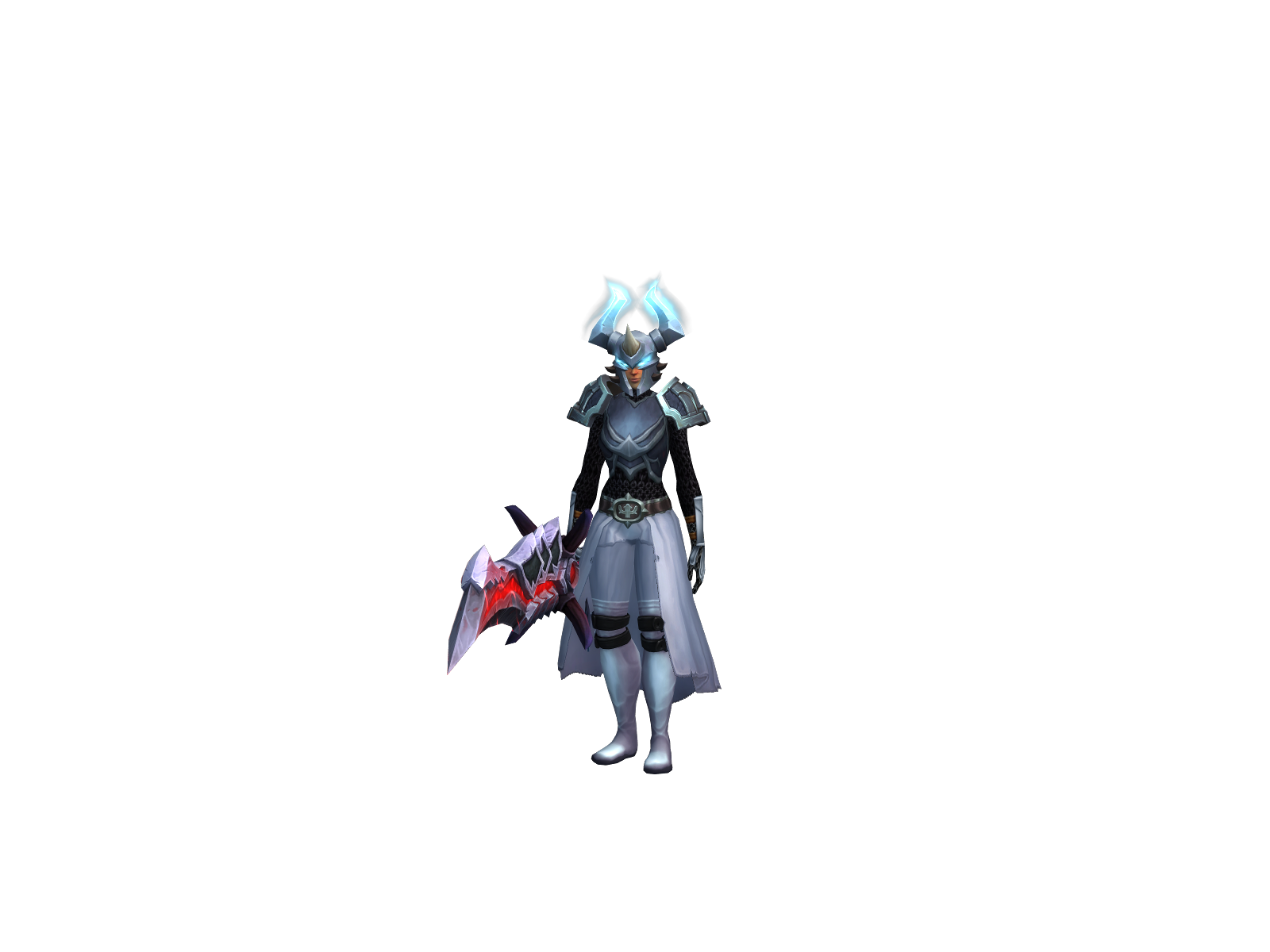 Gódofwàr 3D character render