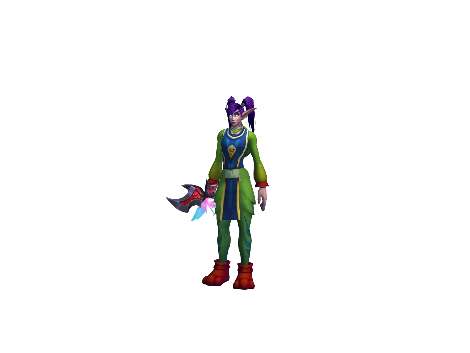 Shìlô 3D character render