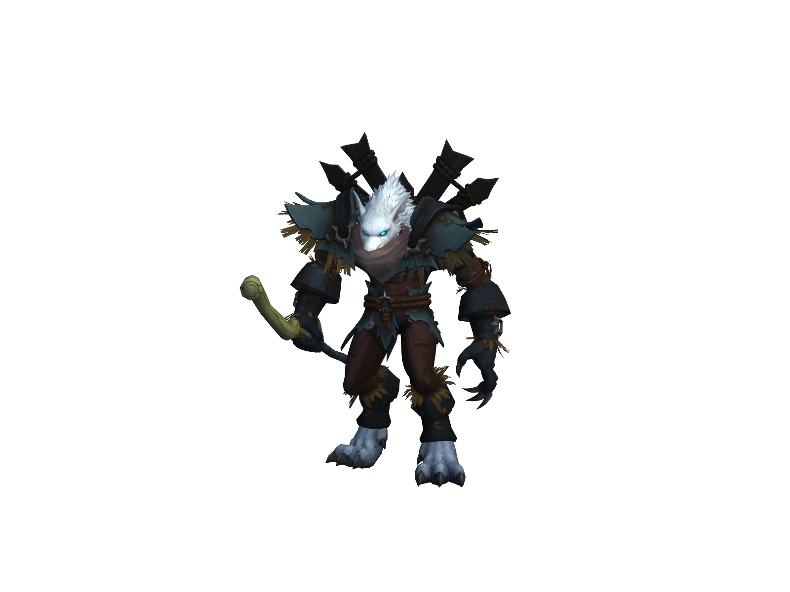 Krodin 3D character render
