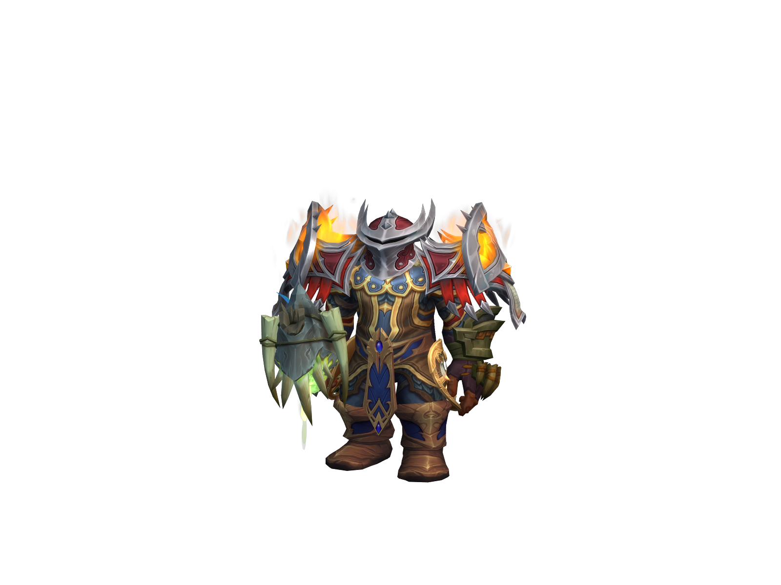 Smokebeard 3D character render