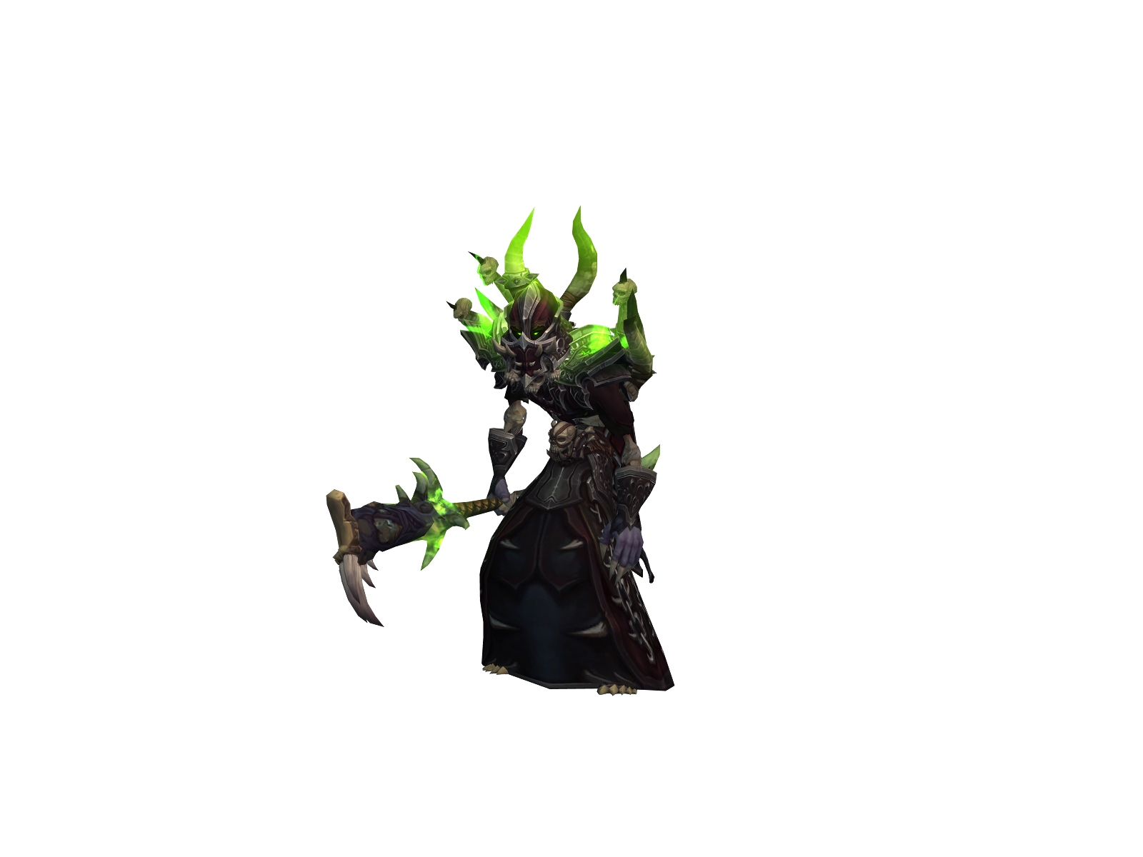 Demiurge 3D character render