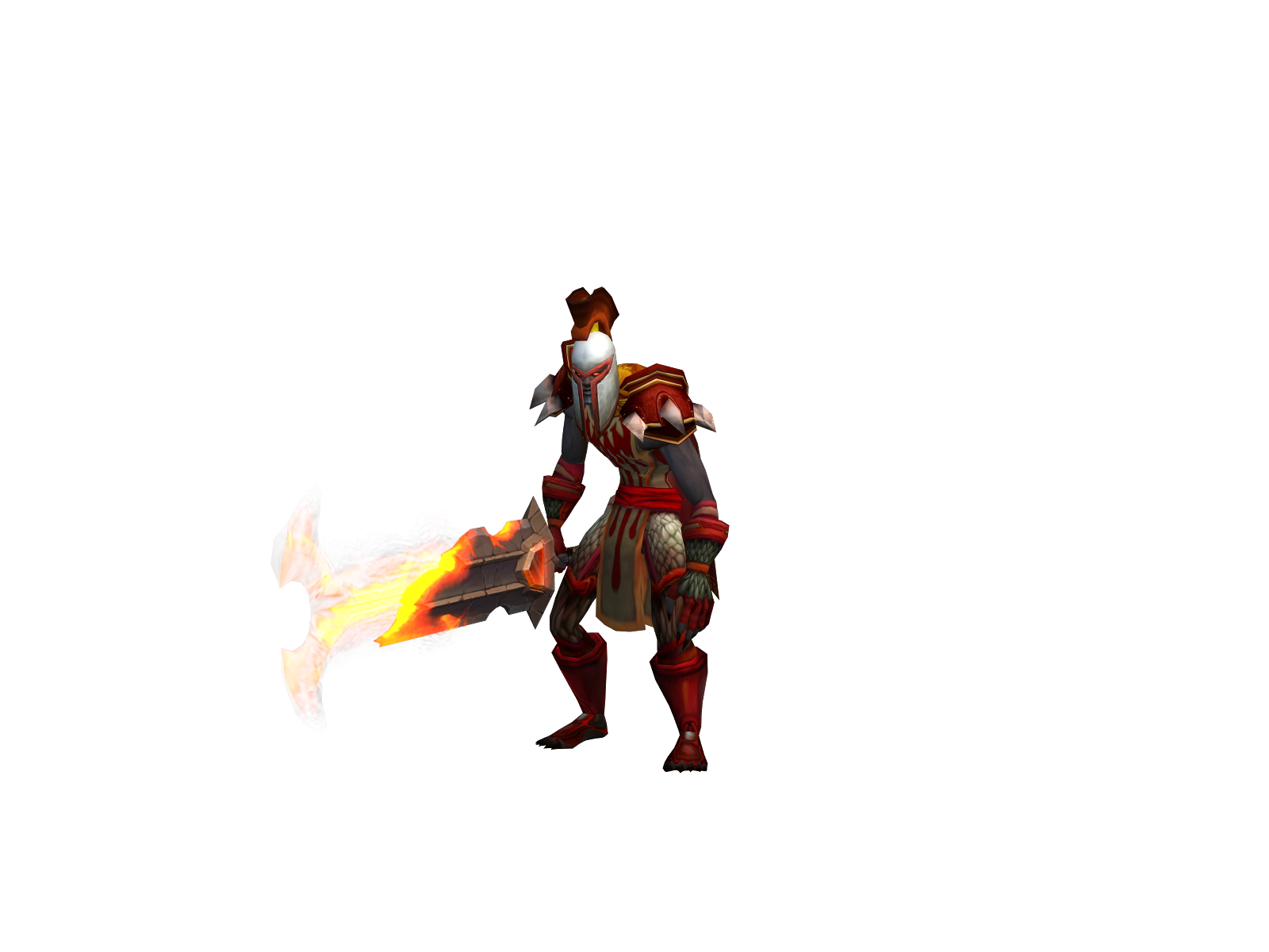 Warthor 3D character render