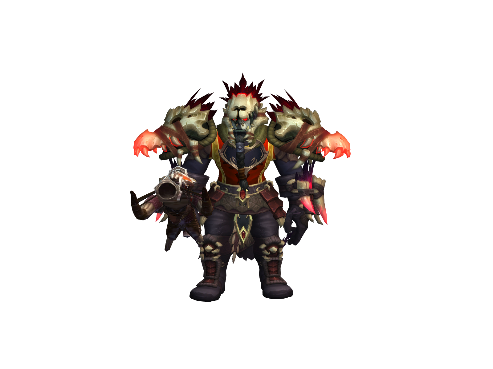Bigripper 3D character render