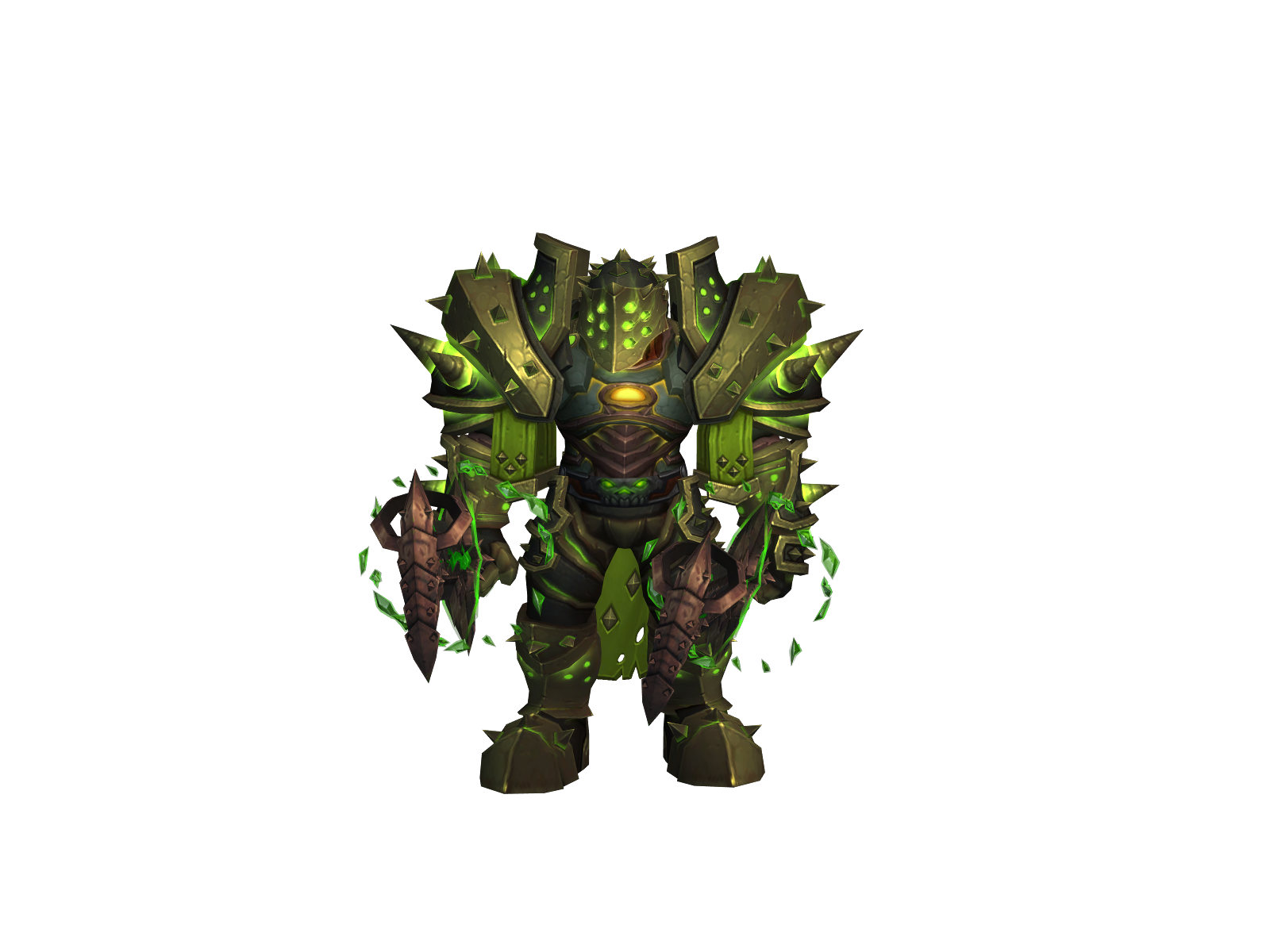 Bloodyskull 3D character render