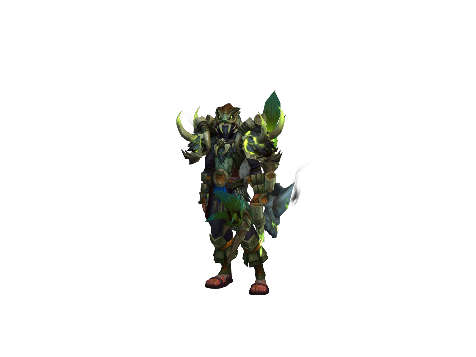 Mastablood 3D character render