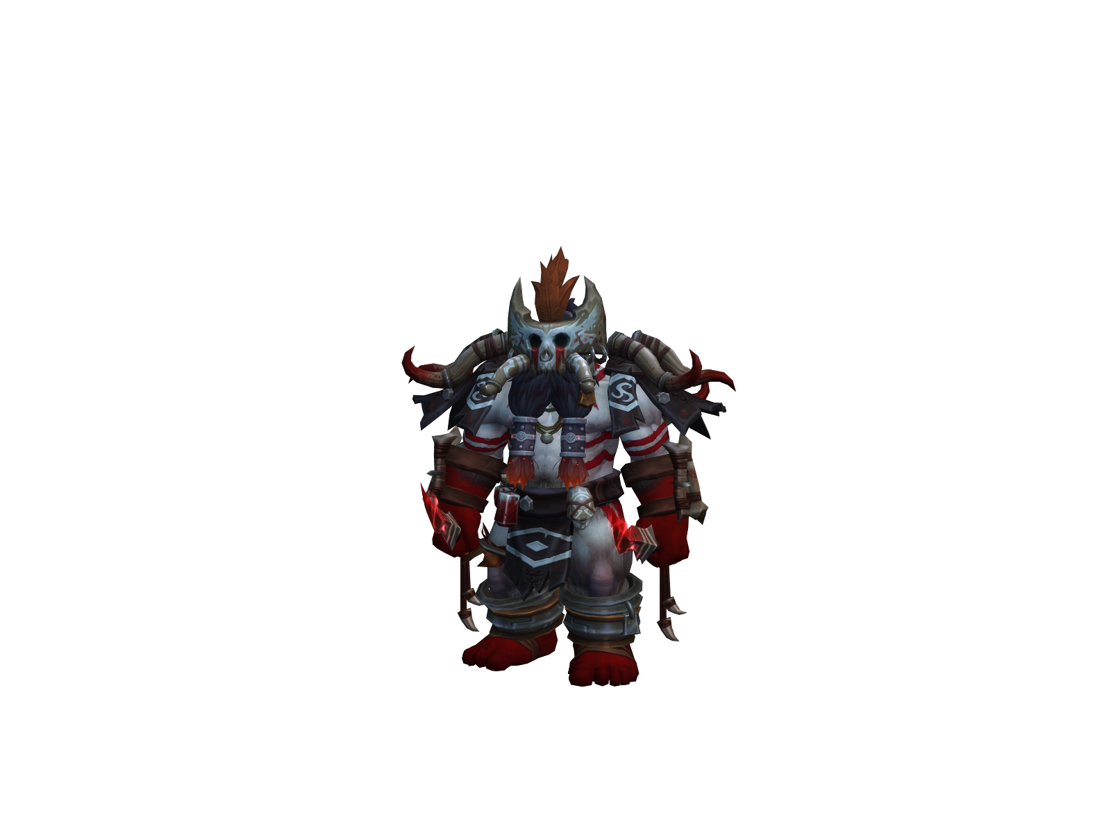 Fakked 3D character render