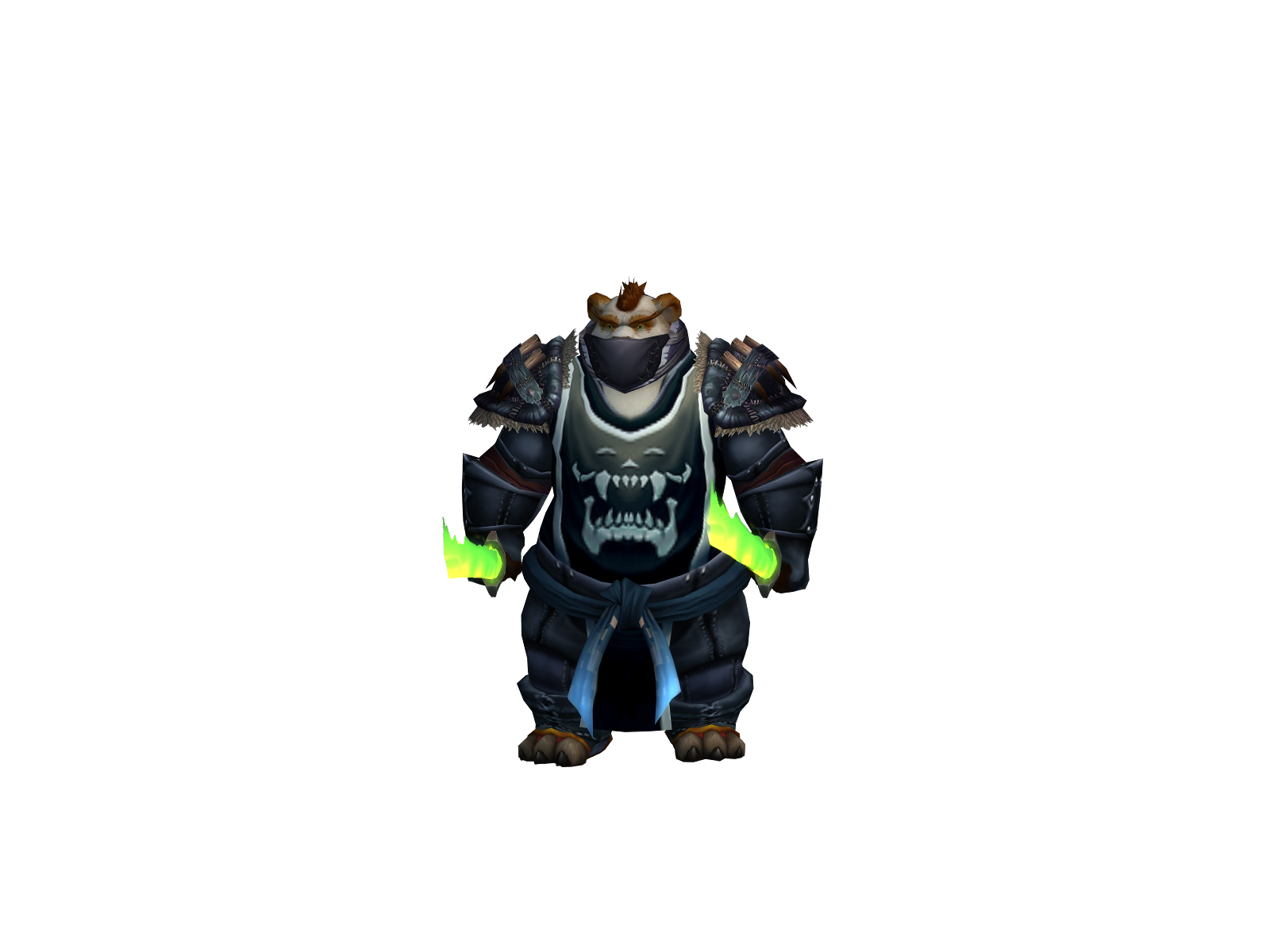 Punishable 3D character render