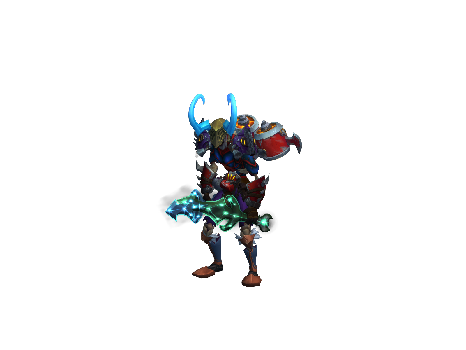 Gohan 3D character render