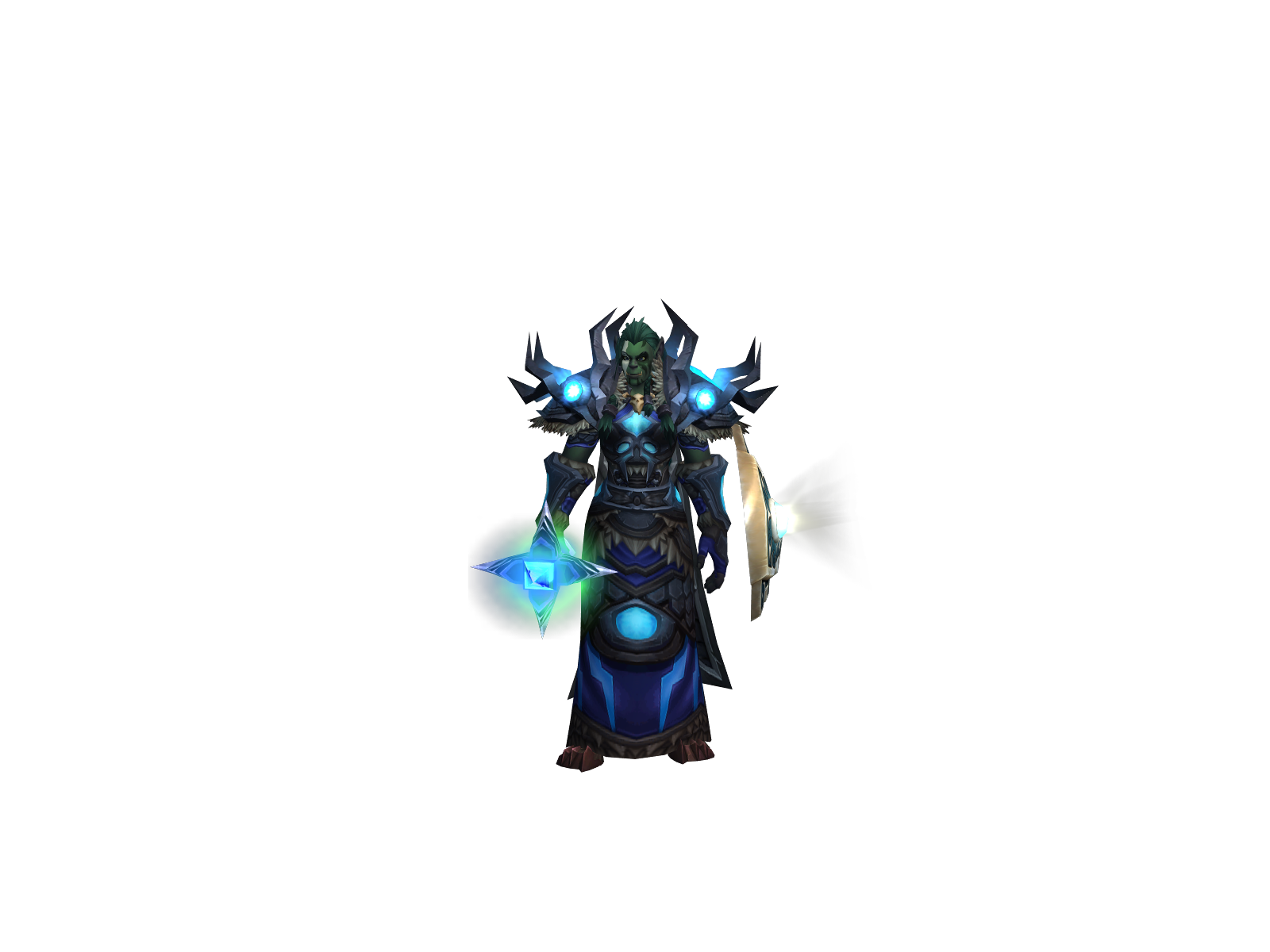 Amber 3D character render