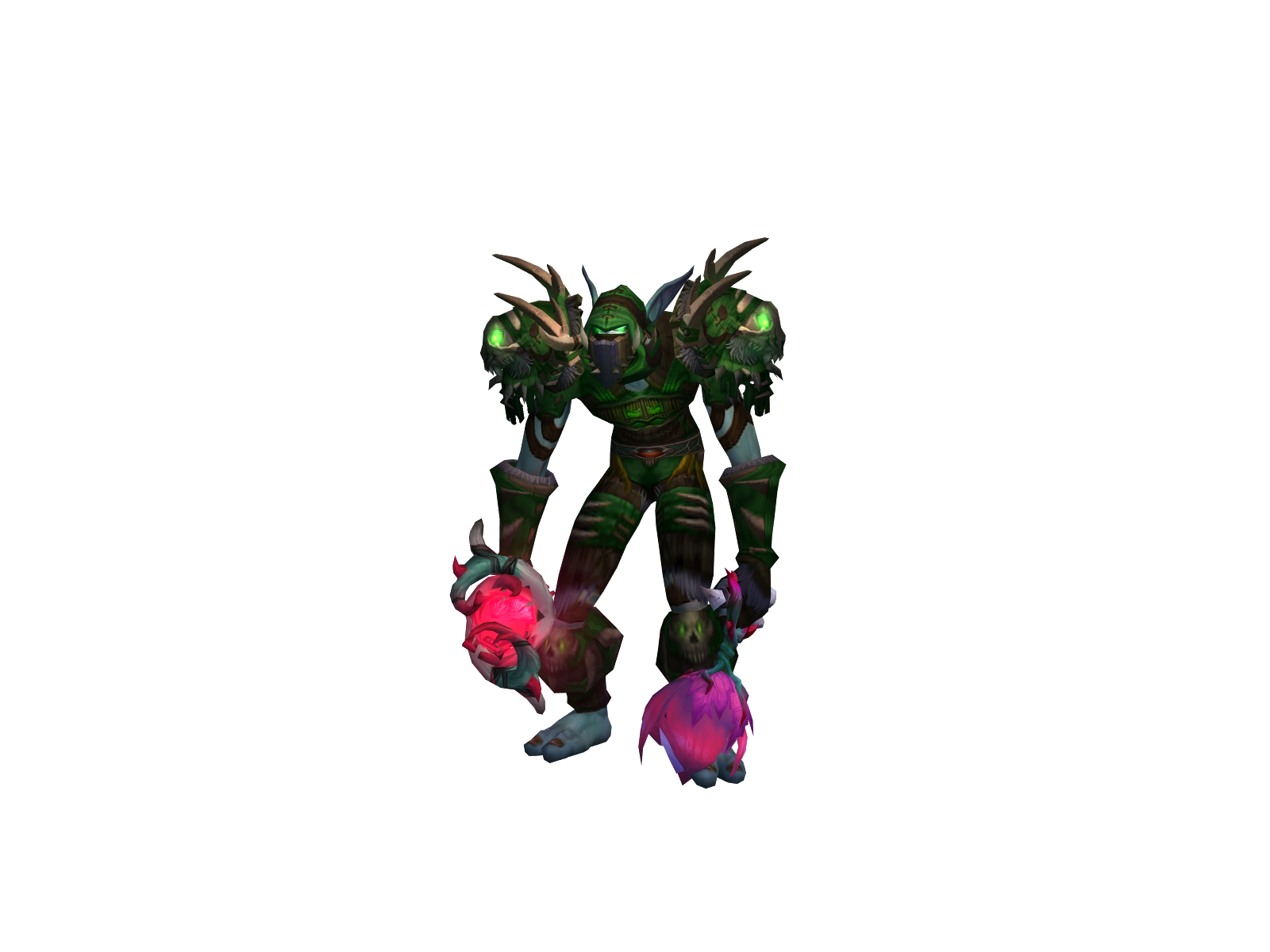 Toraken 3D character render