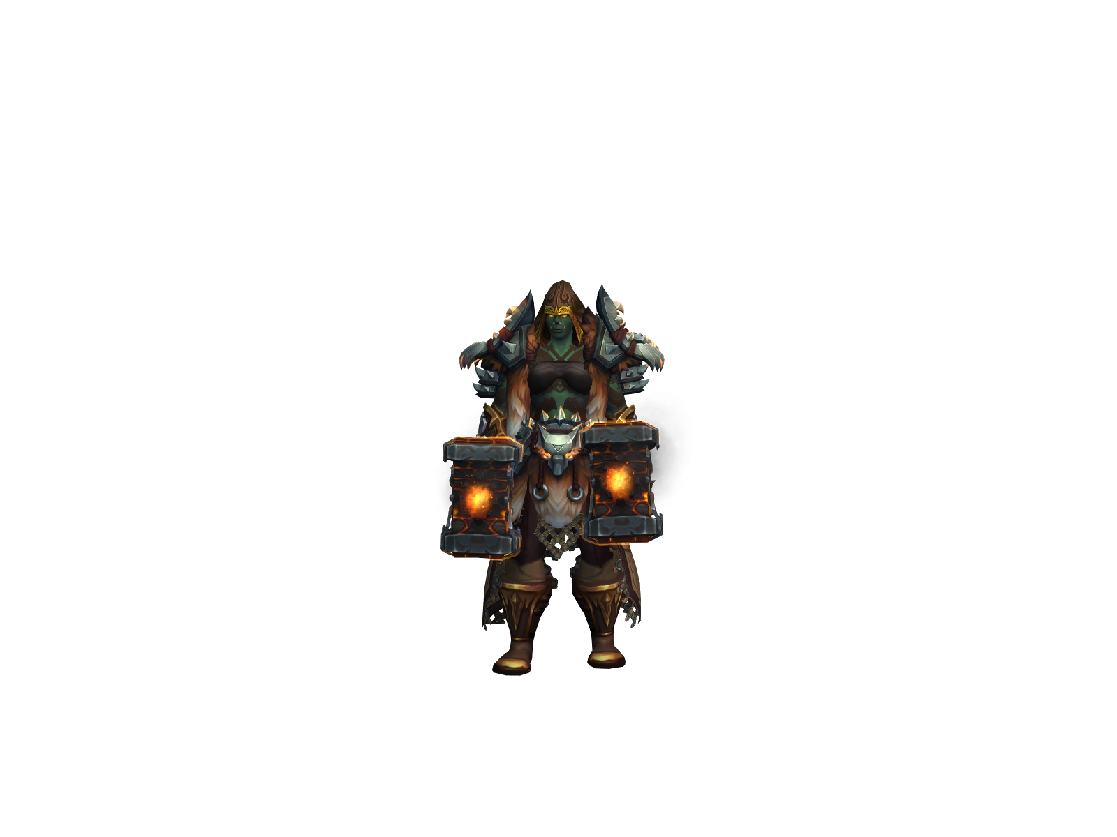 Thralloftone 3D character render