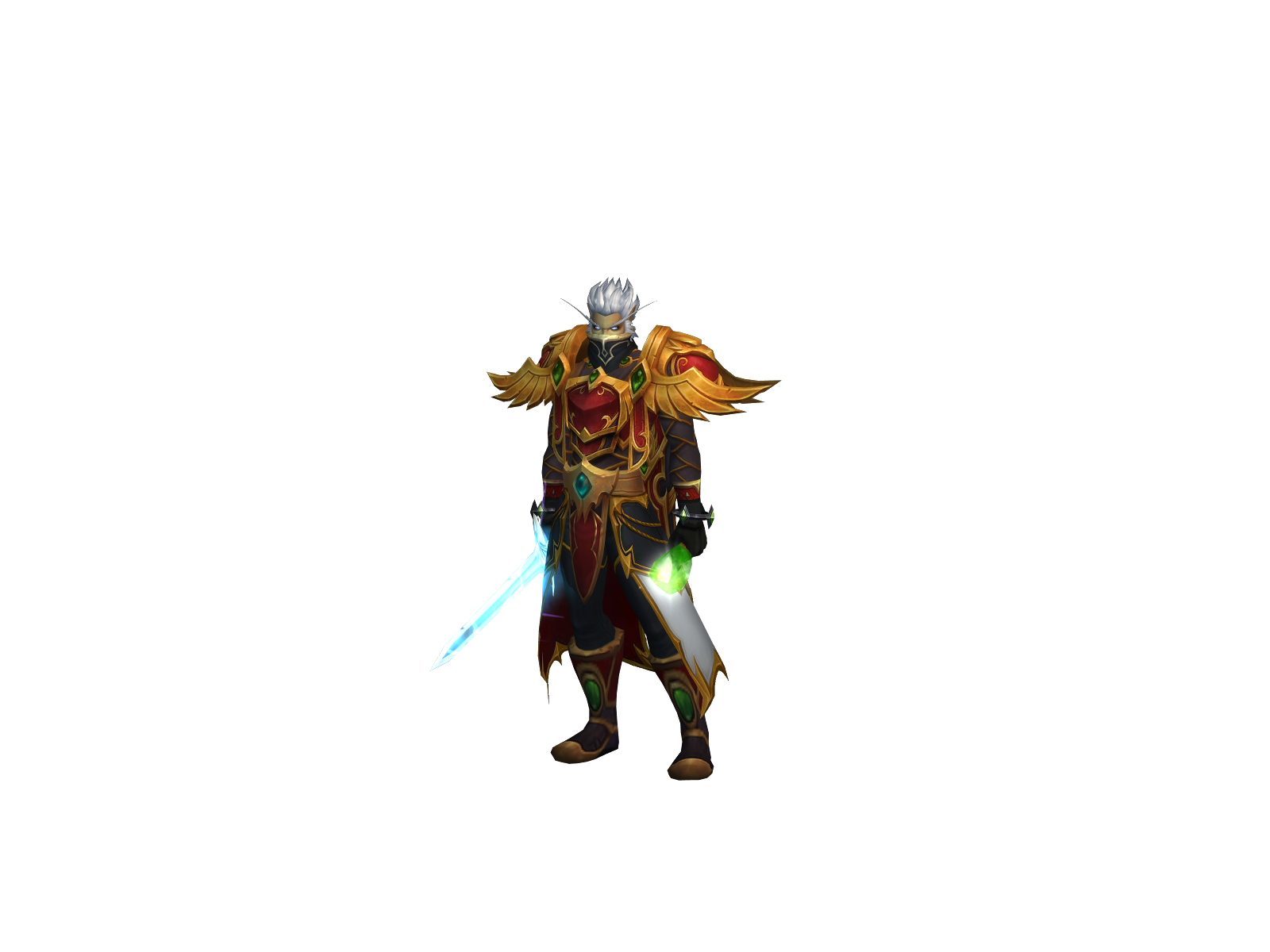 Manastar 3D character render