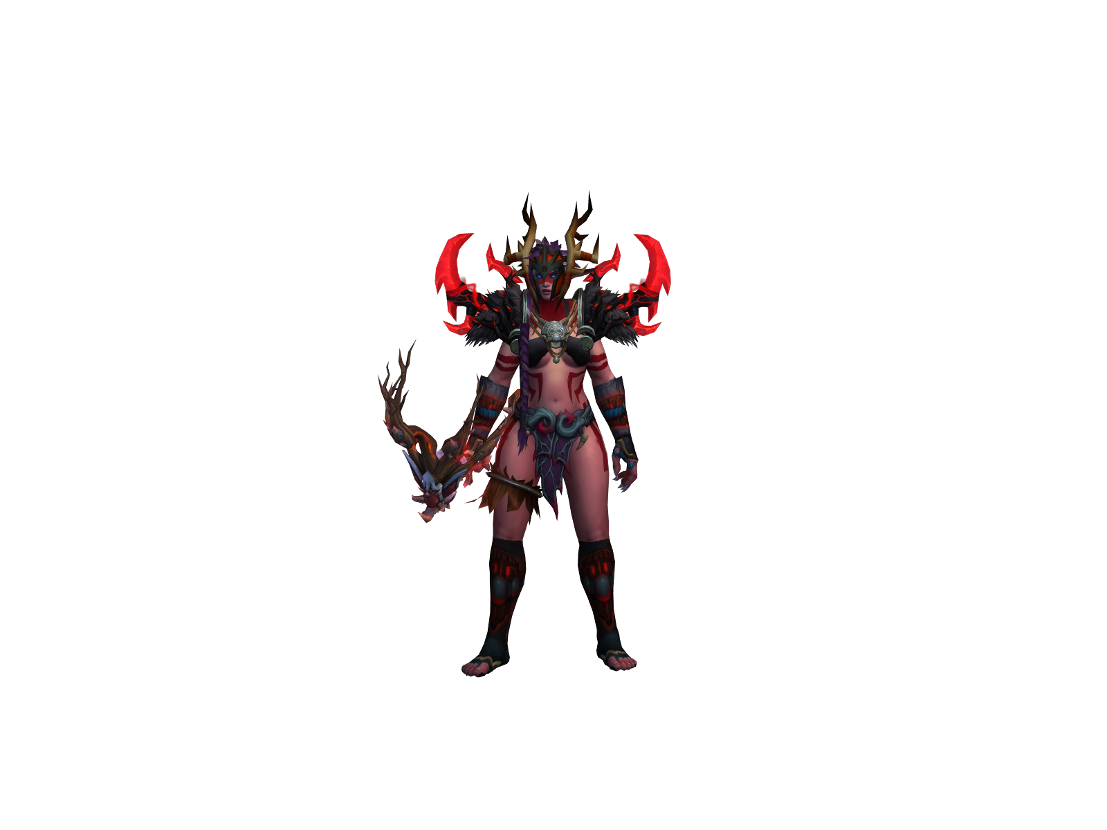 Beorrn 3D character render