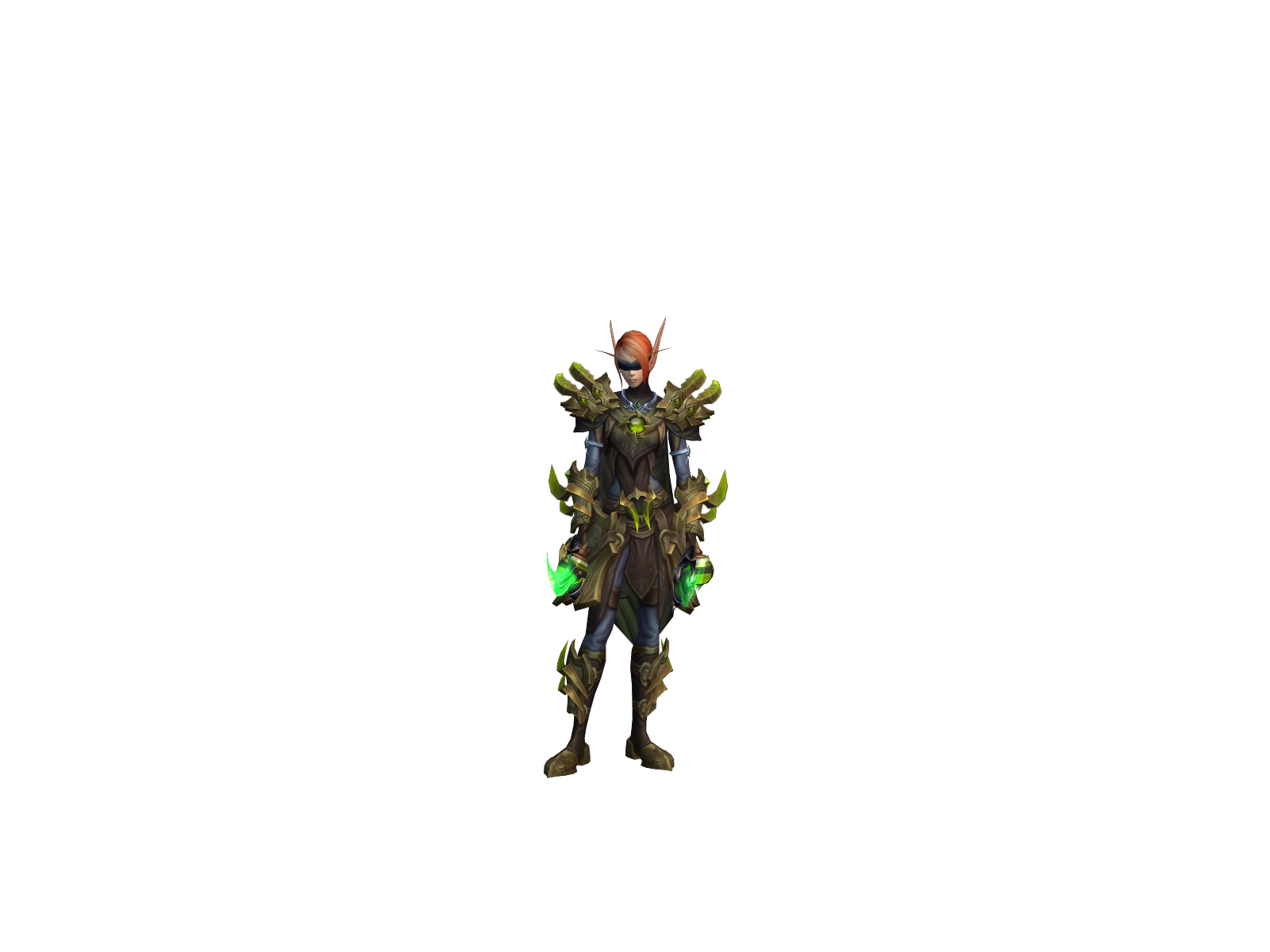 Shadowskull 3D character render