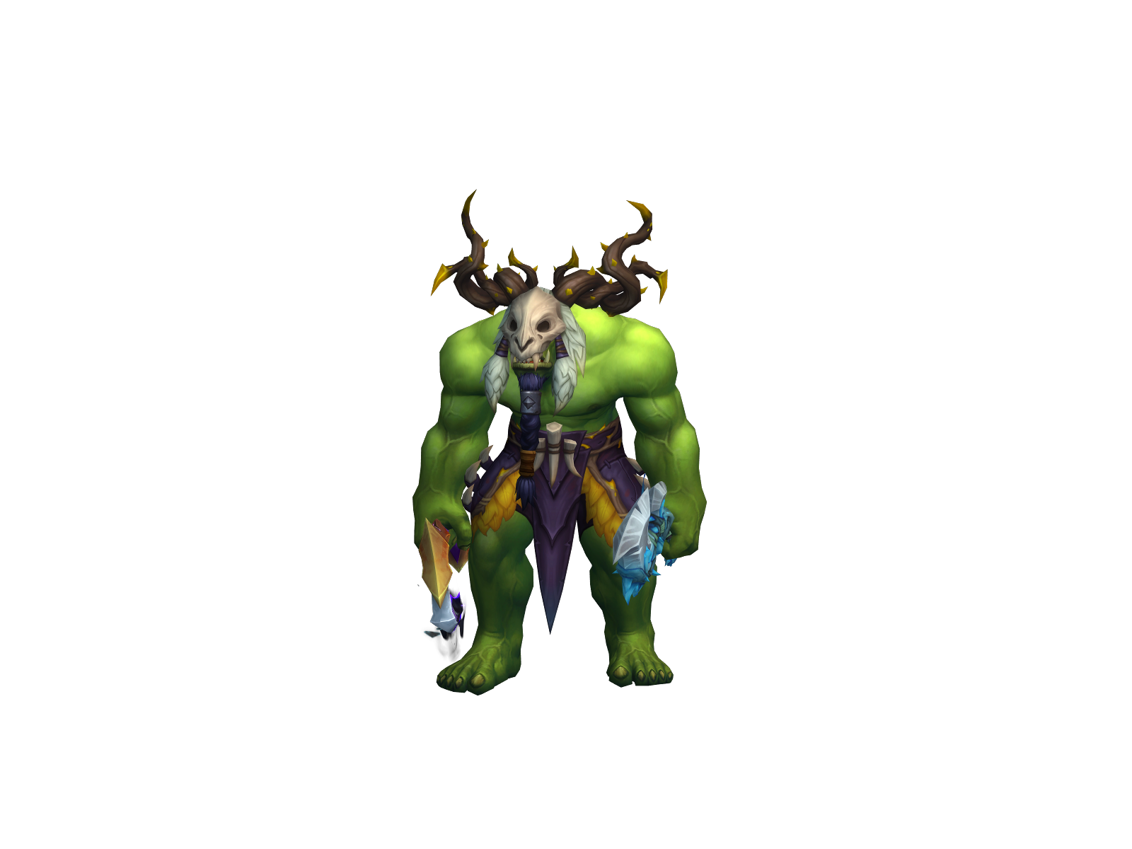 Grasshunter 3D character render