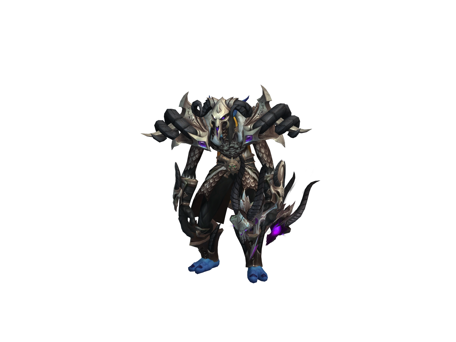 Deathecus 3D character render