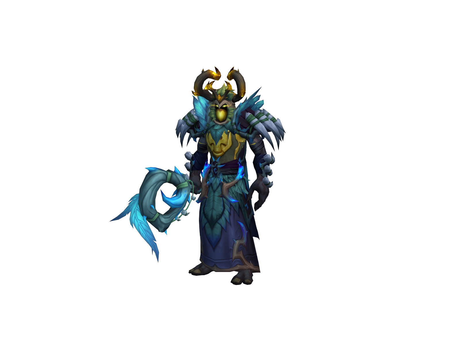 Luciphus 3D character render