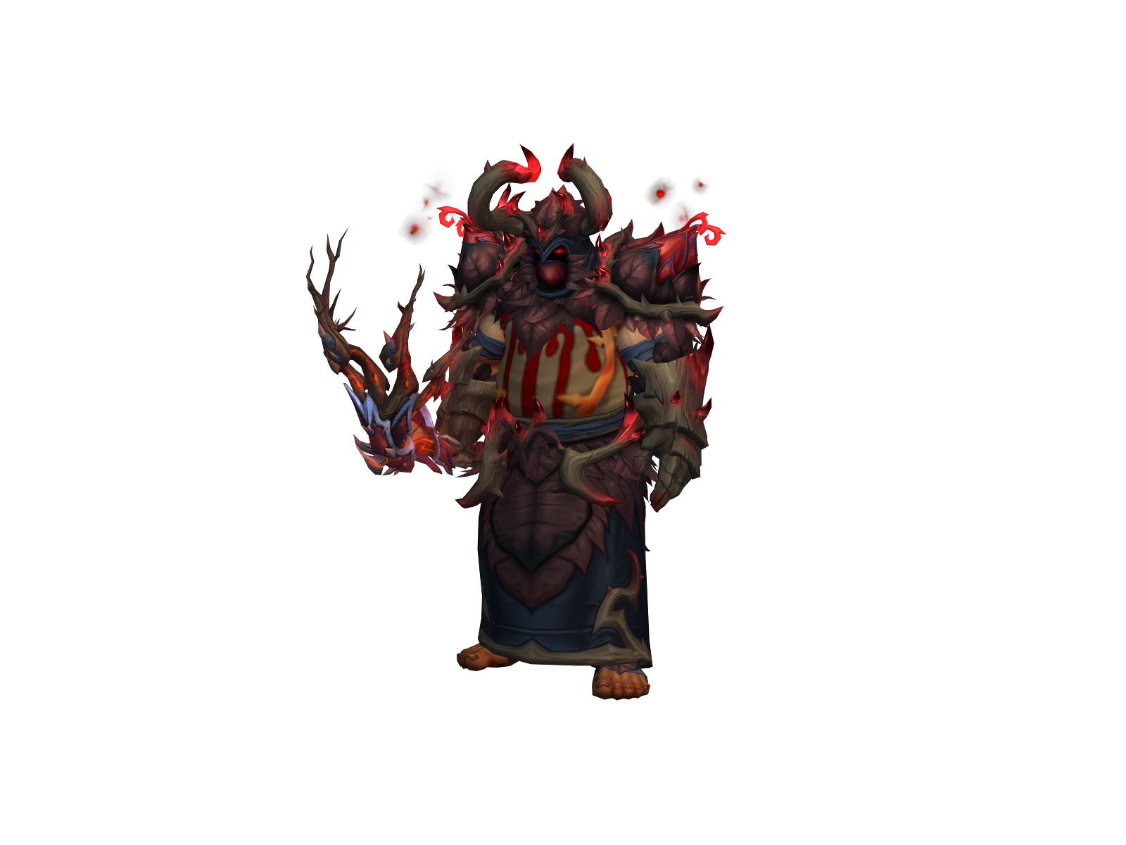Killawog 3D character render