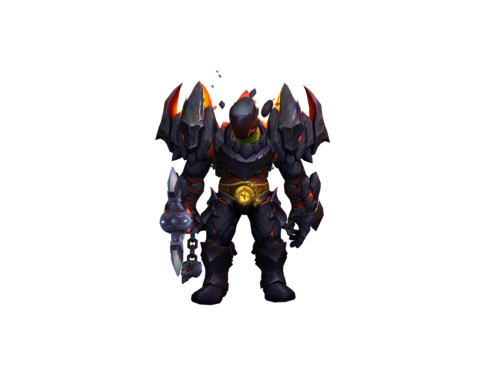 Woth 3D character render