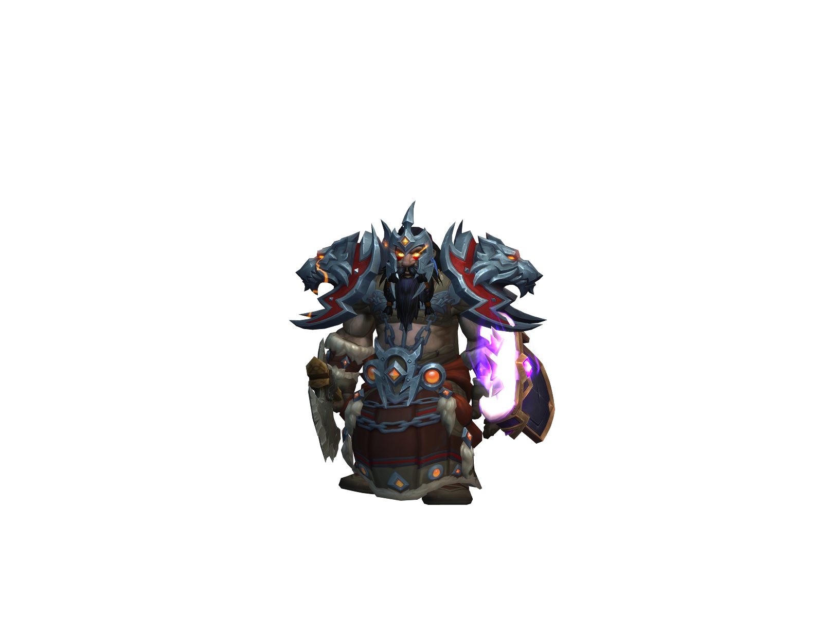 Shawmoo 3D character render