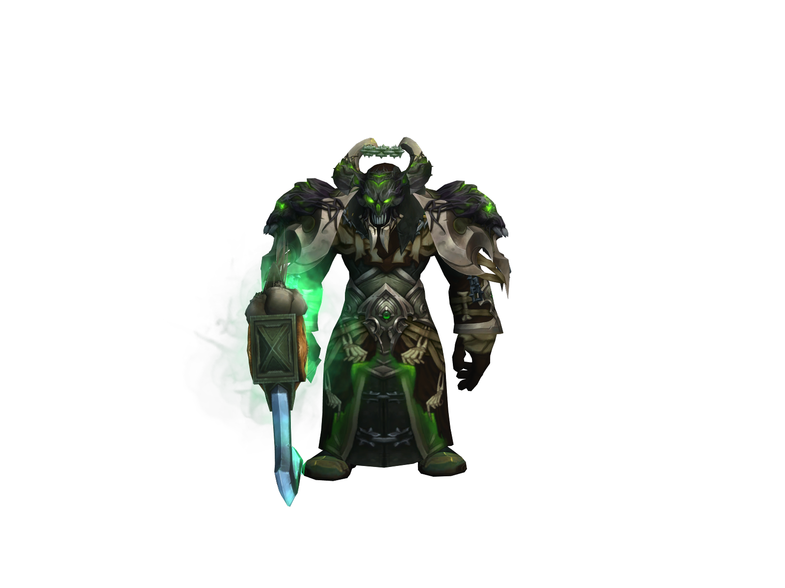 Necrodamus 3D character render