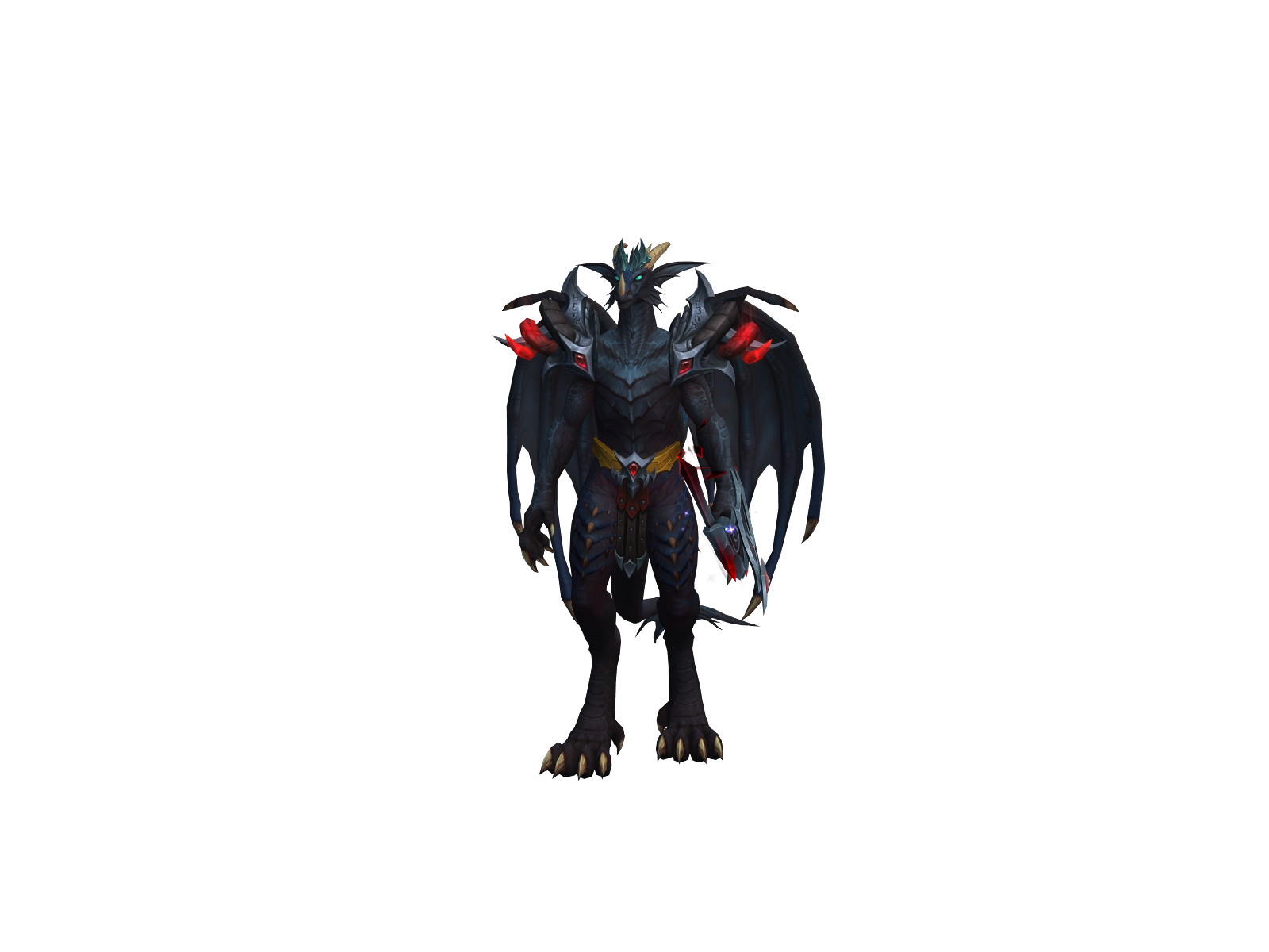 Galaeline 3D character render