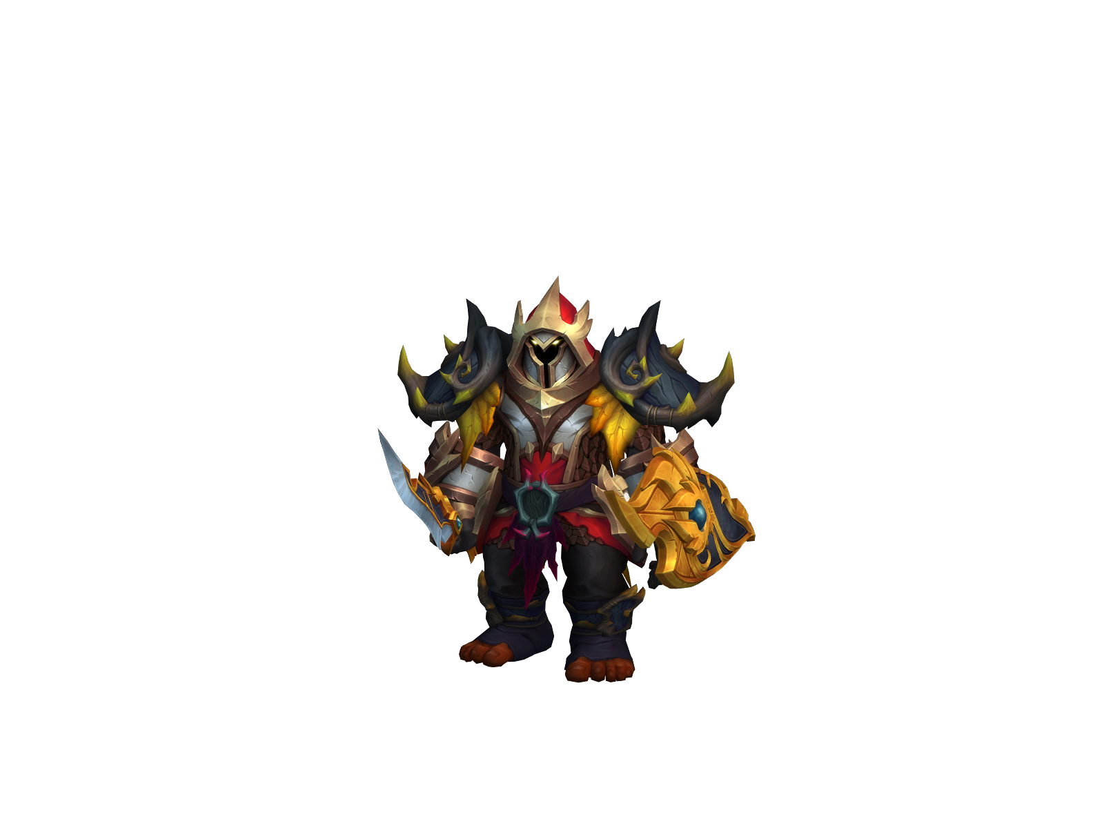 Freyr 3D character render