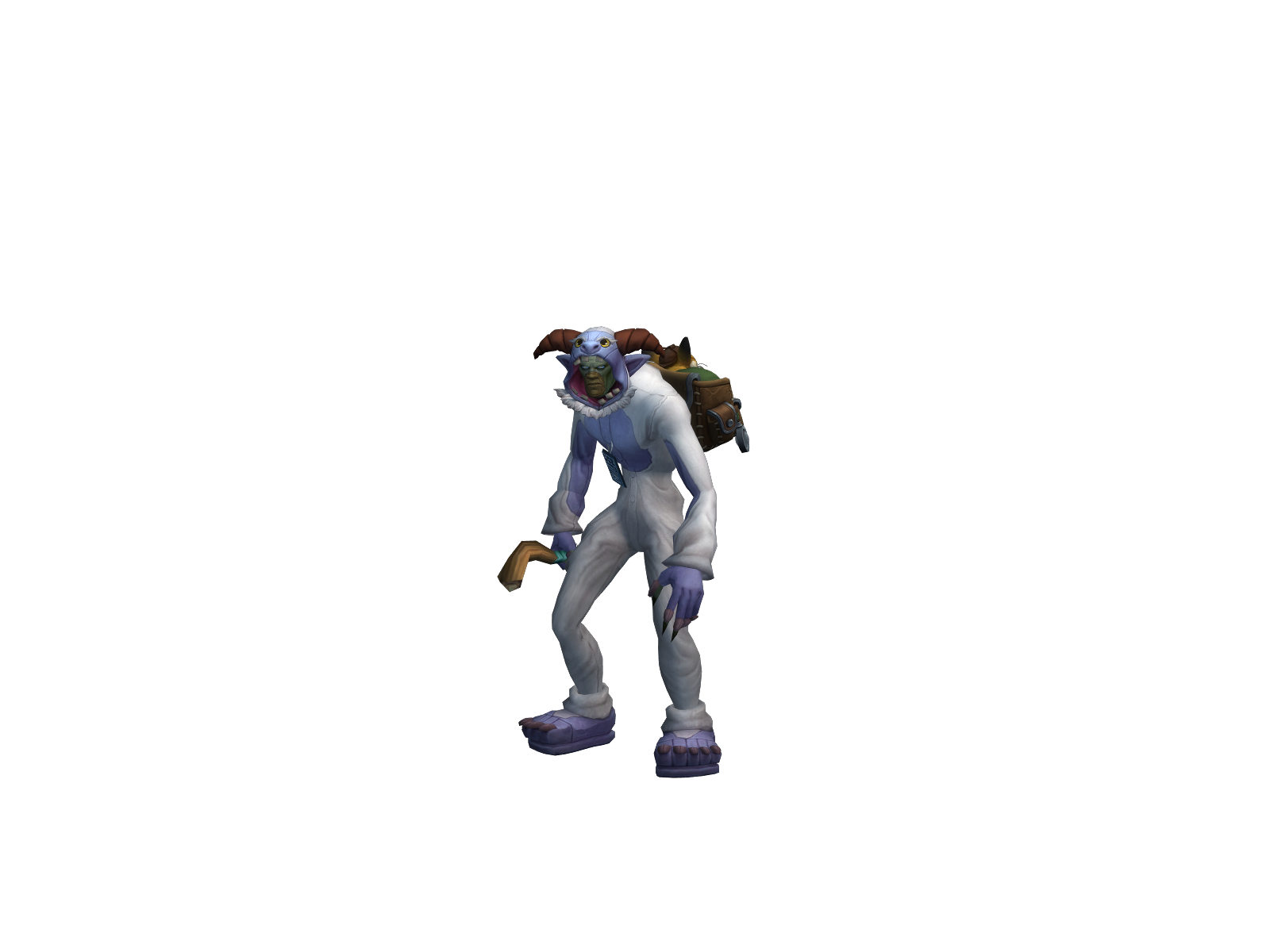 Kazenrot 3D character render