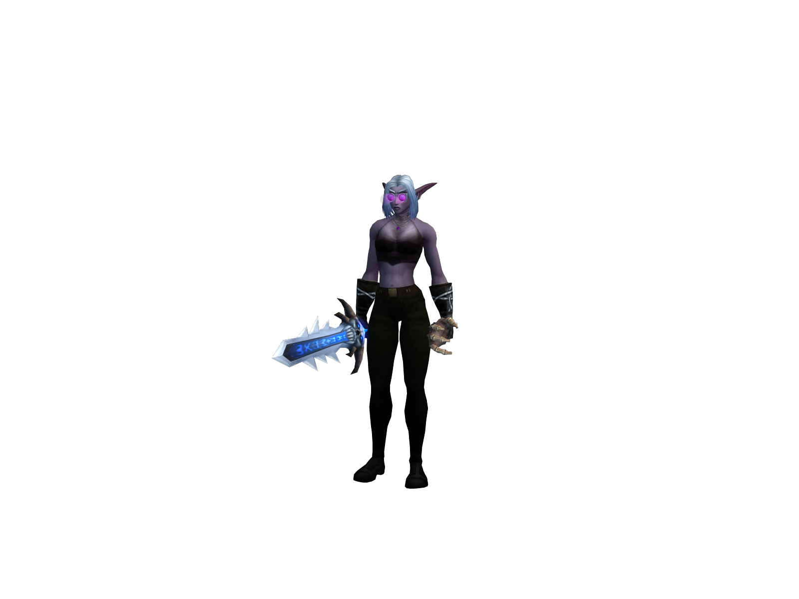 Ouch 3D character render