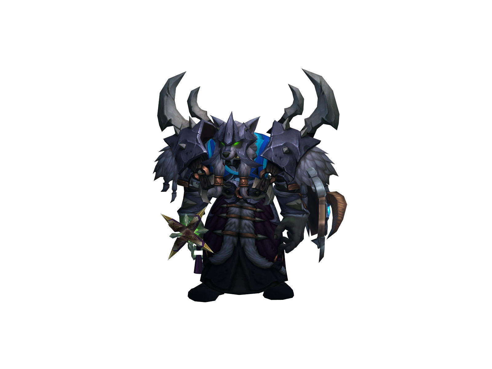 Yikez 3D character render
