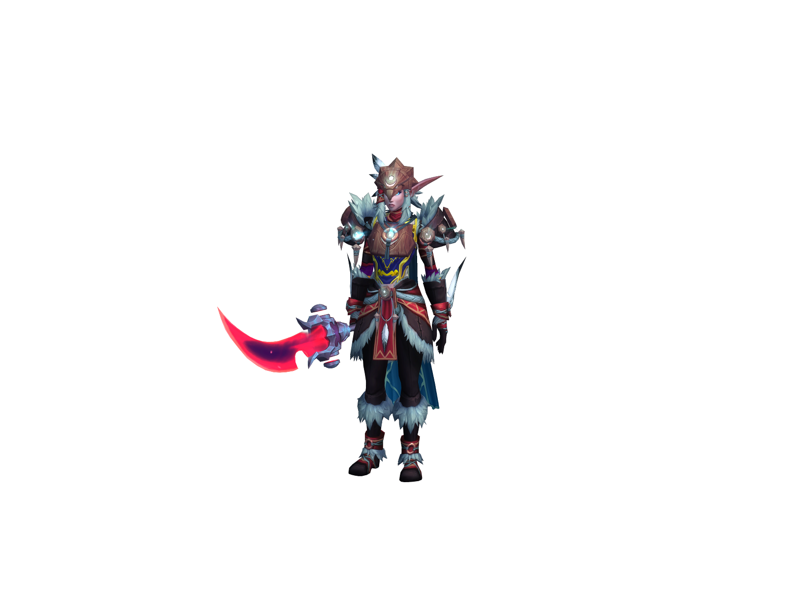 Siyana 3D character render