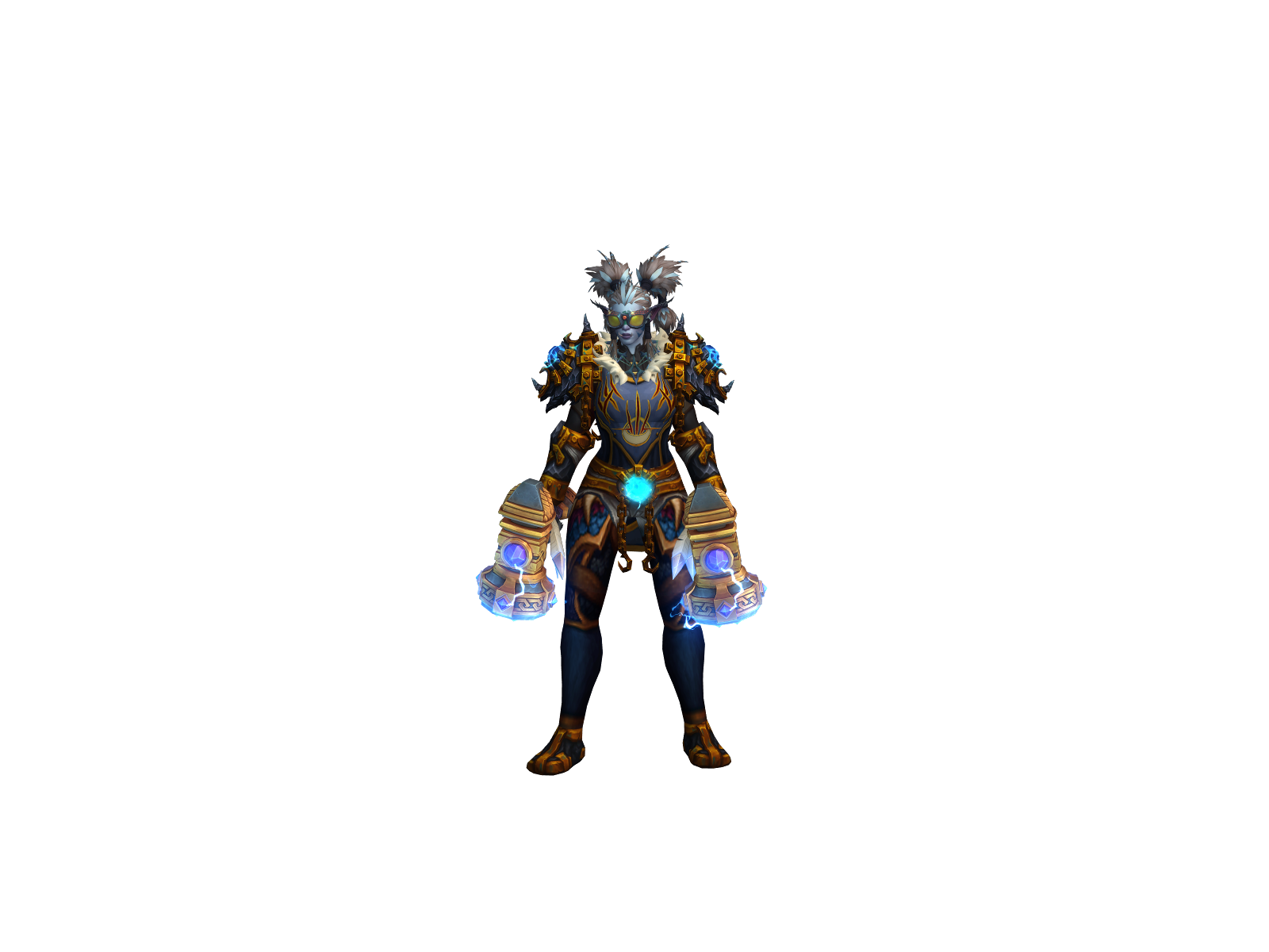 Zephyr 3D character render