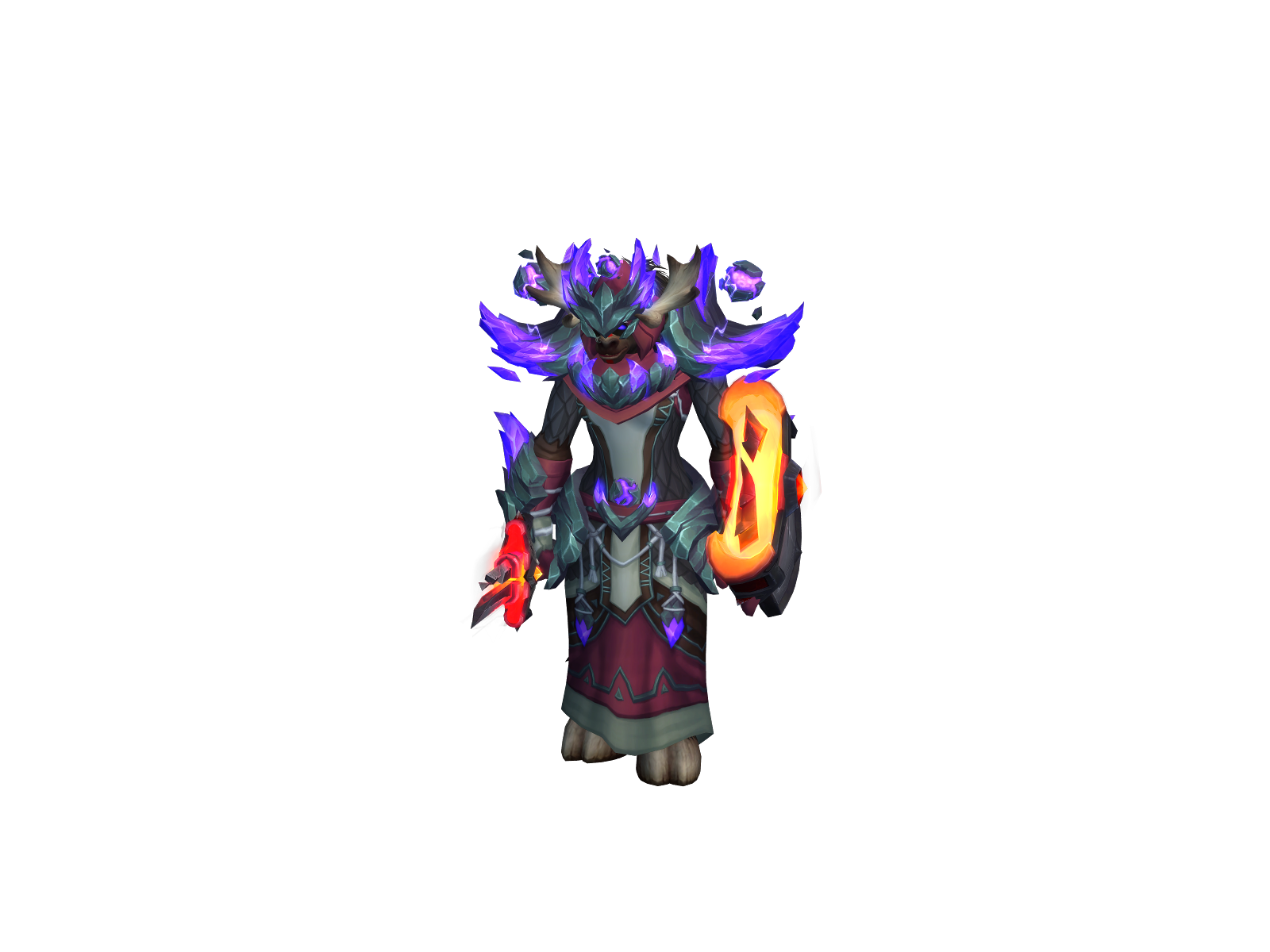 Shamwich 3D character render