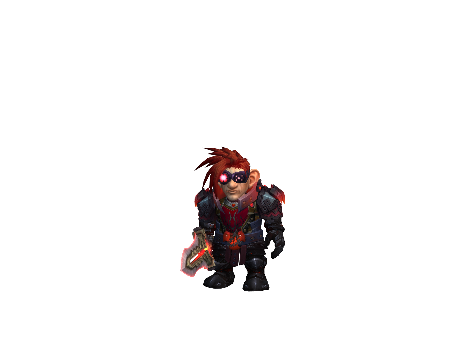 Kidbandit 3D character render