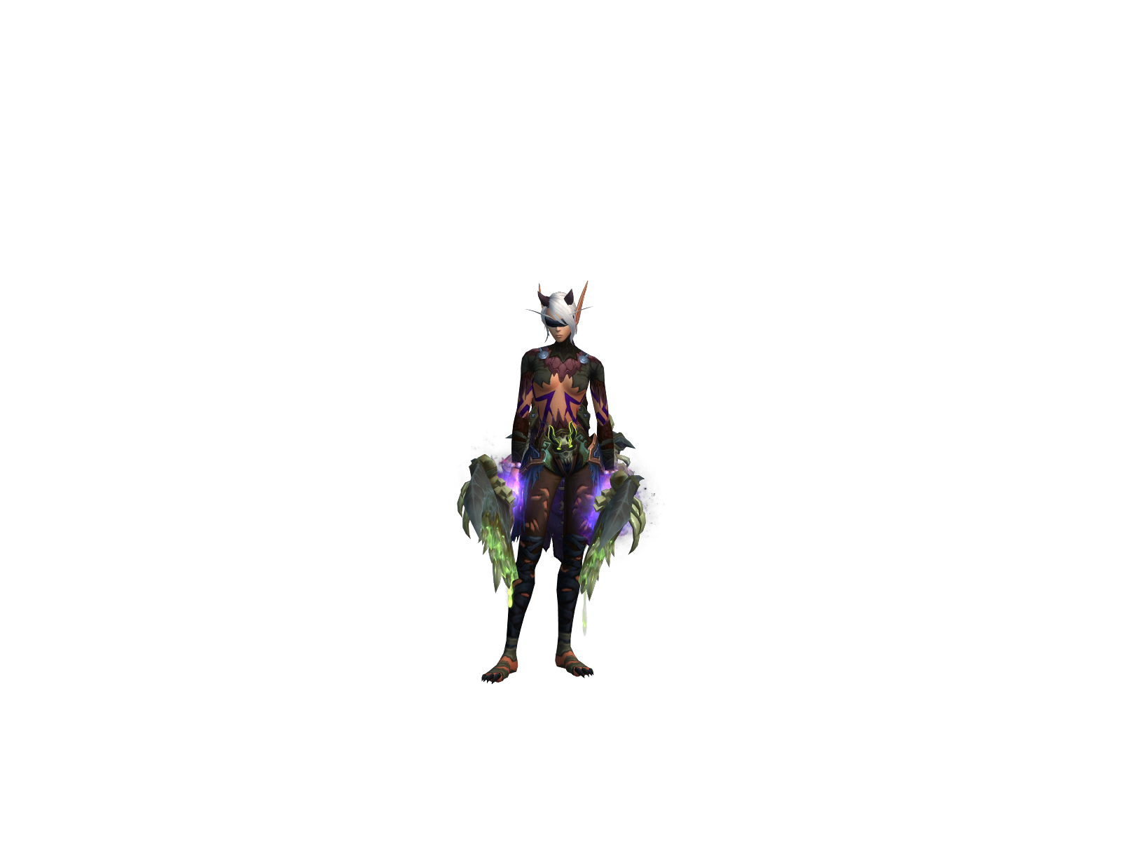 Tyldria 3D character render