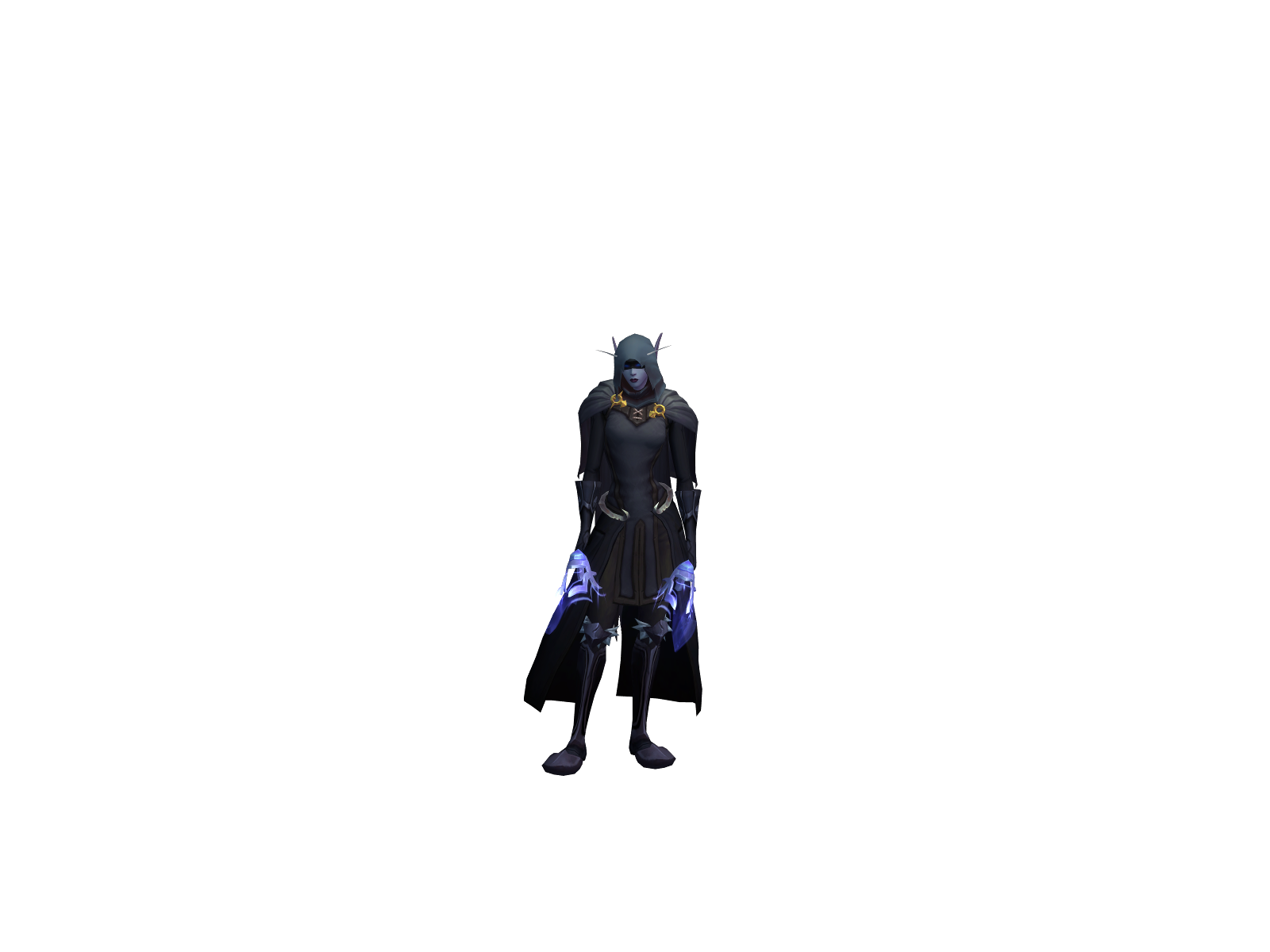 Kiing 3D character render