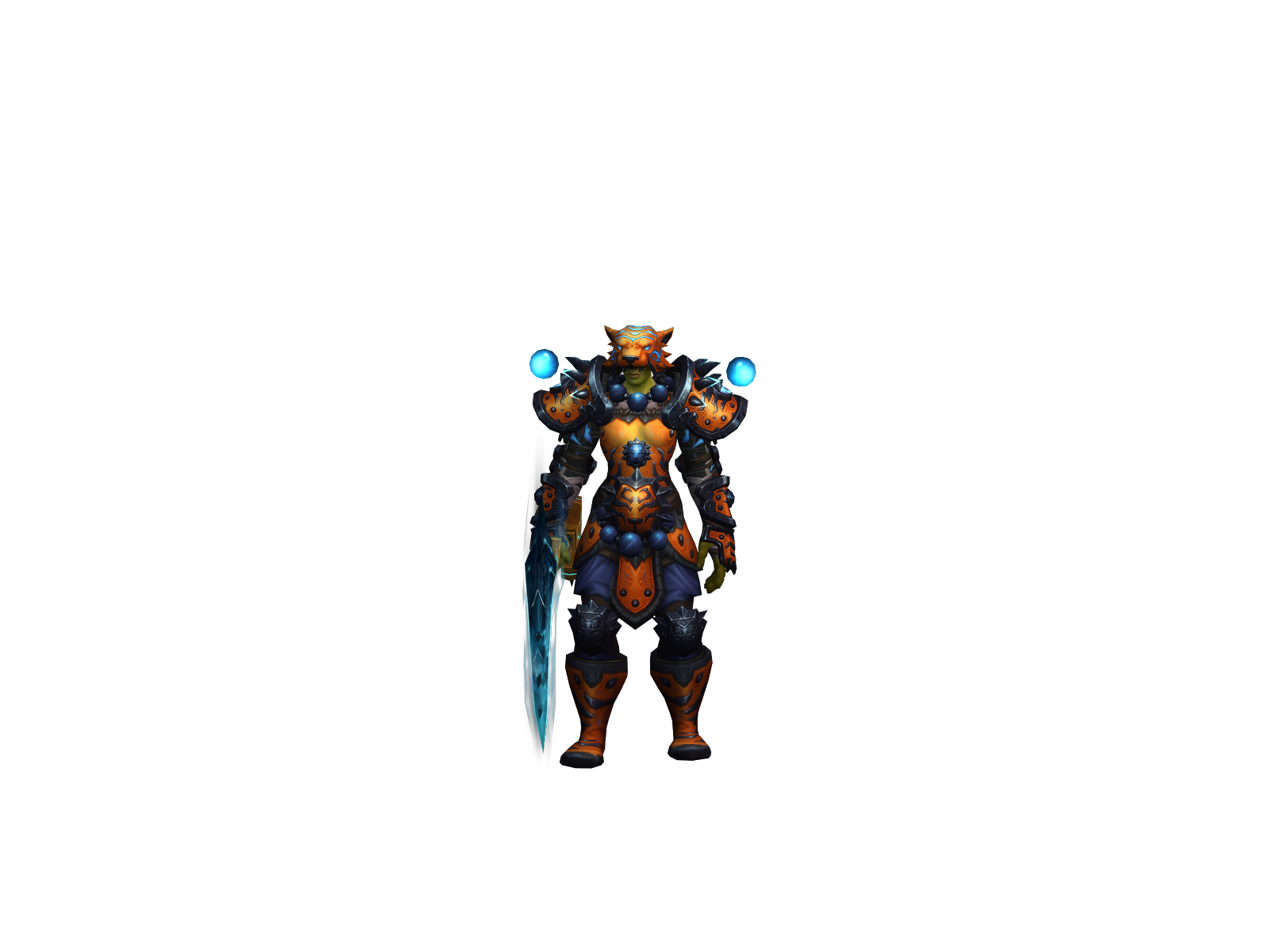 Xuen 3D character render
