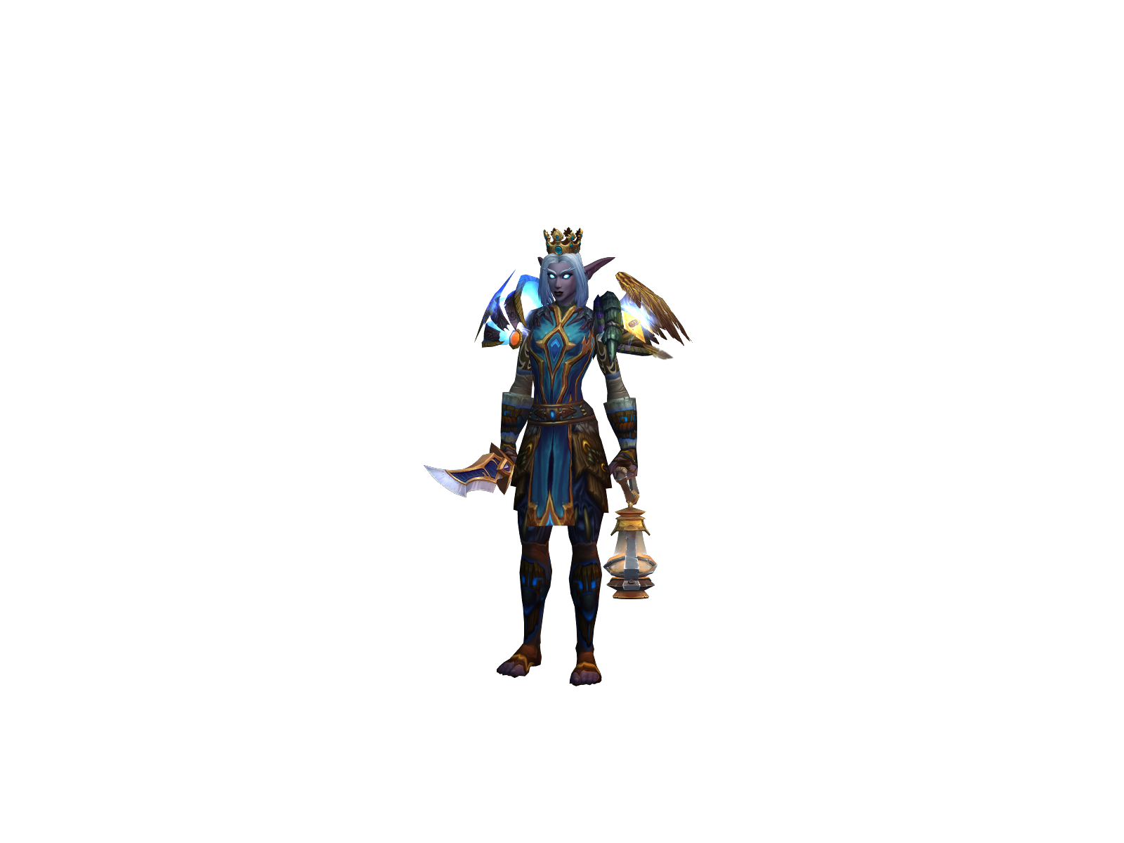 Majinplu 3D character render